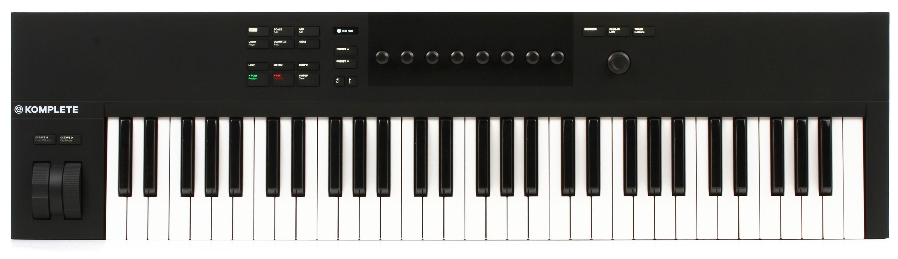 Native Instruments Komplete Kontrol A61 Smart Keyboard Controller |  Sweetwater