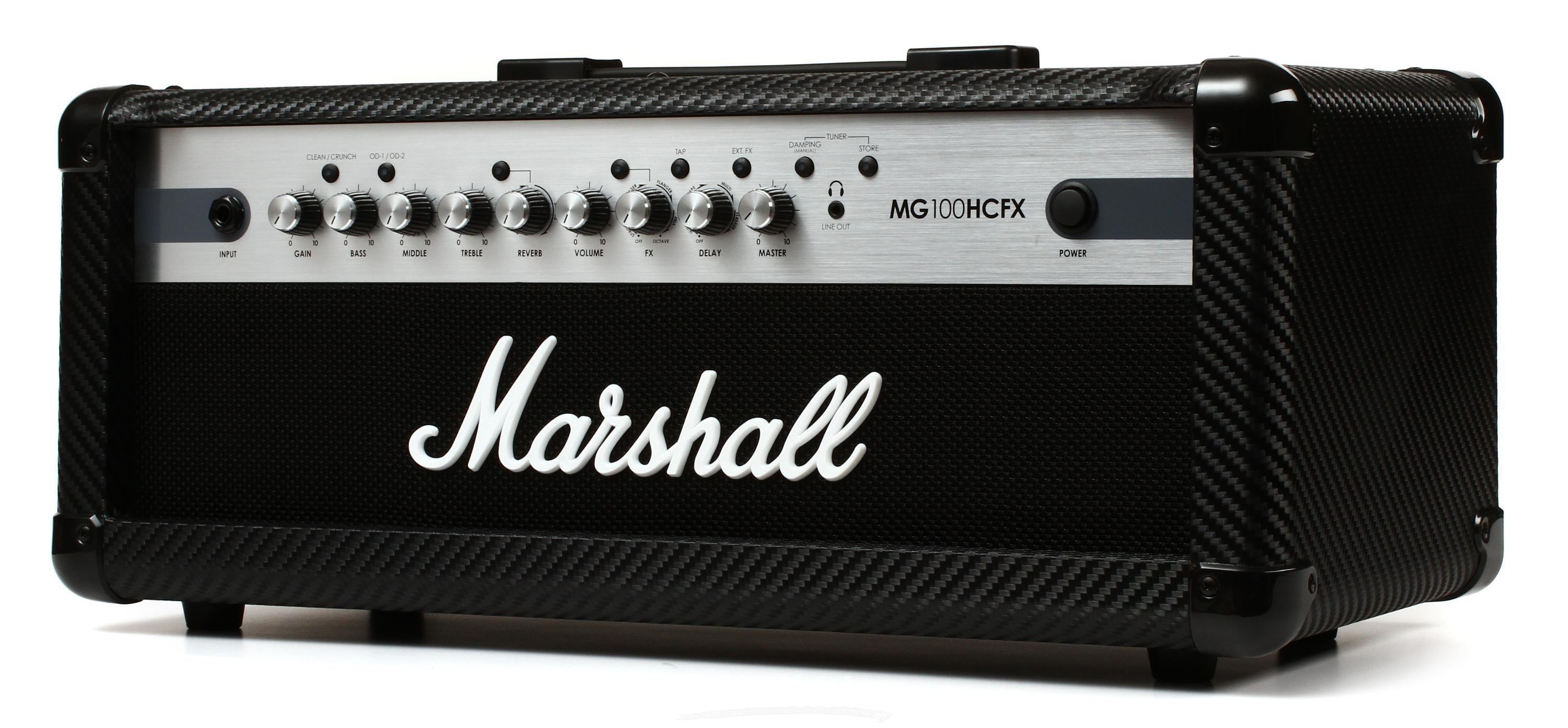 Marshall MG100HCFX 100-watt 4-channel Head with Effects | Sweetwater