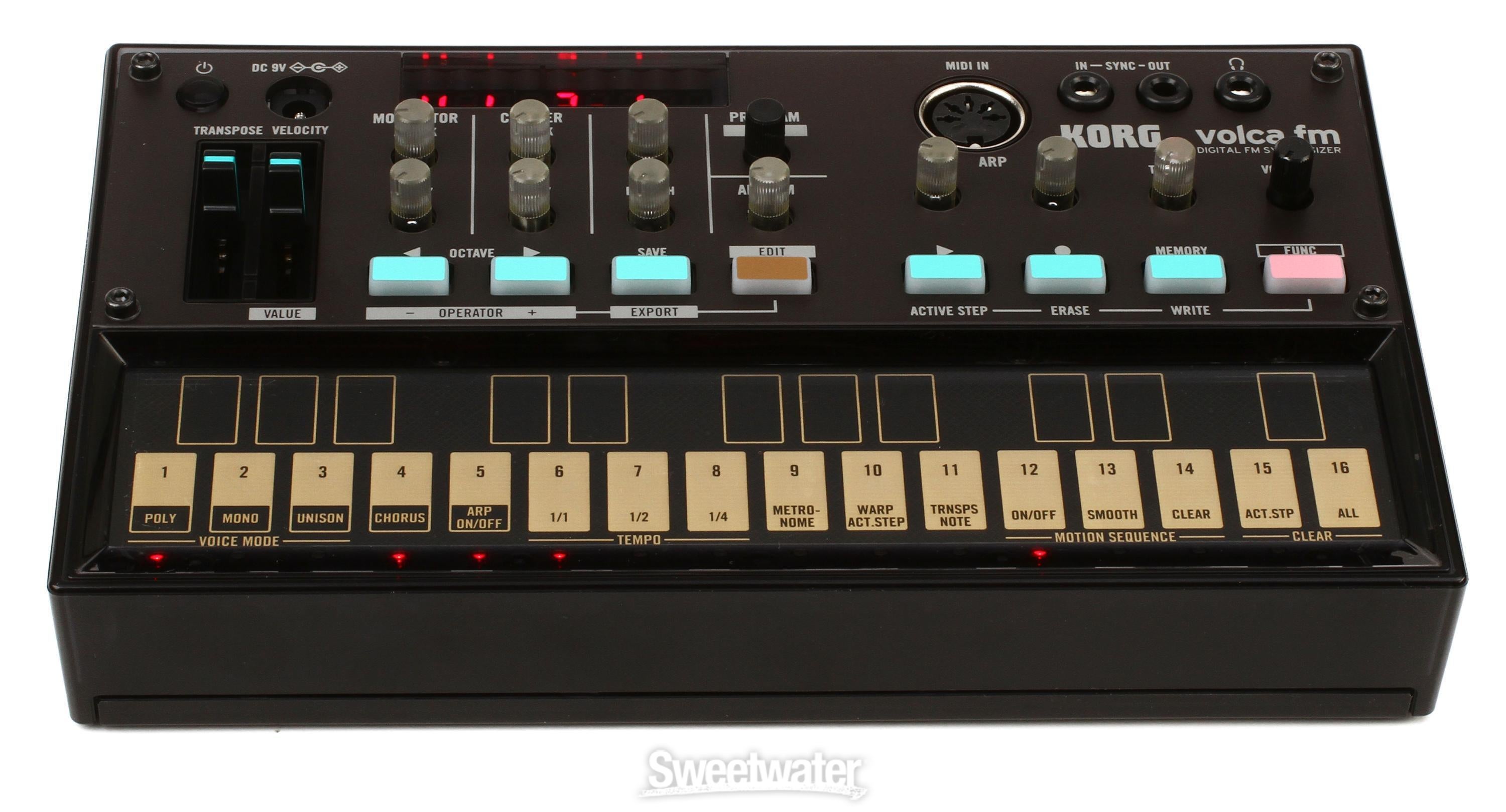 Korg Volca FM Synthesizer with Sequencer Reviews | Sweetwater