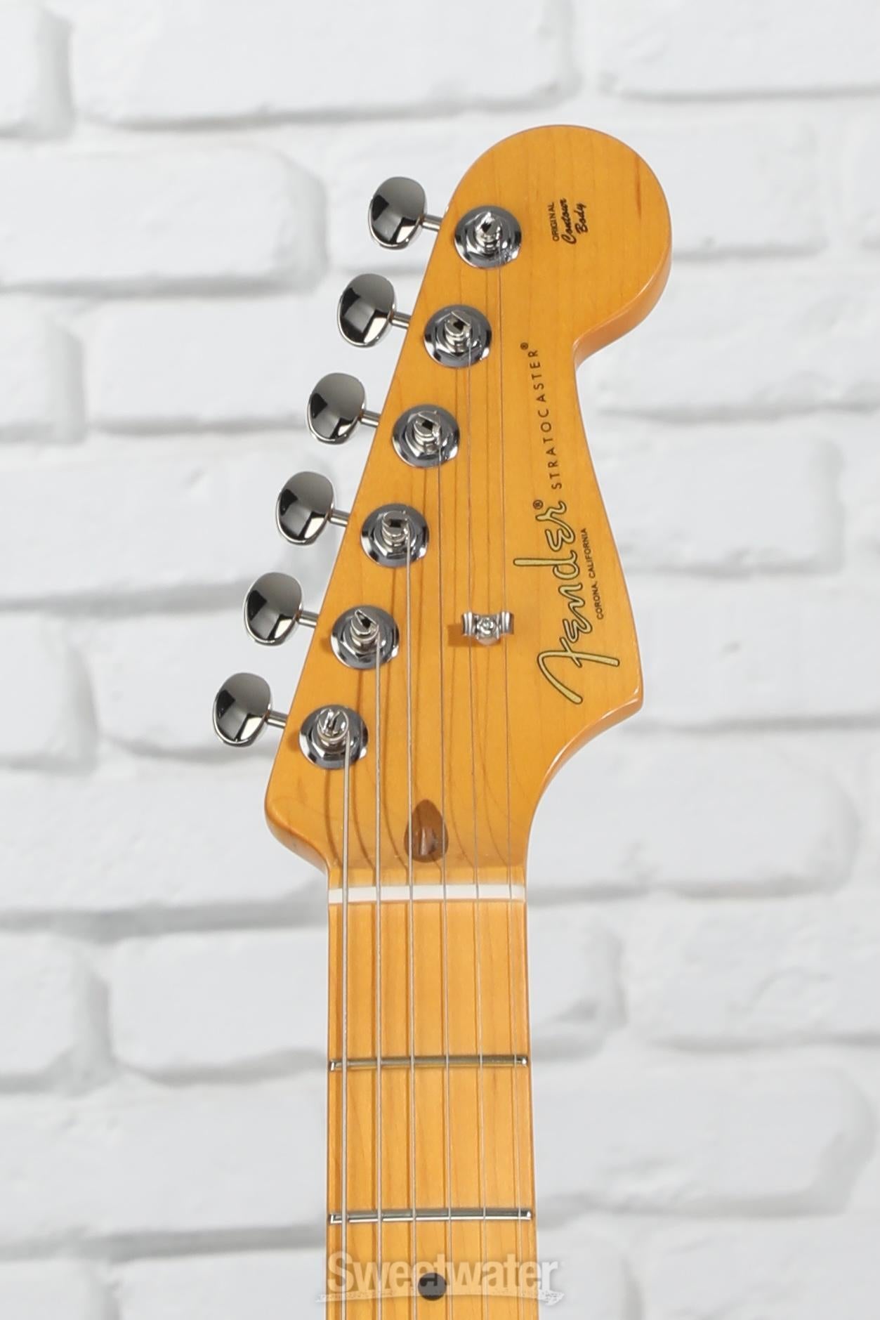 Fender American Professional Classic Stratocaster HSS Electric Guitar - Faded Black