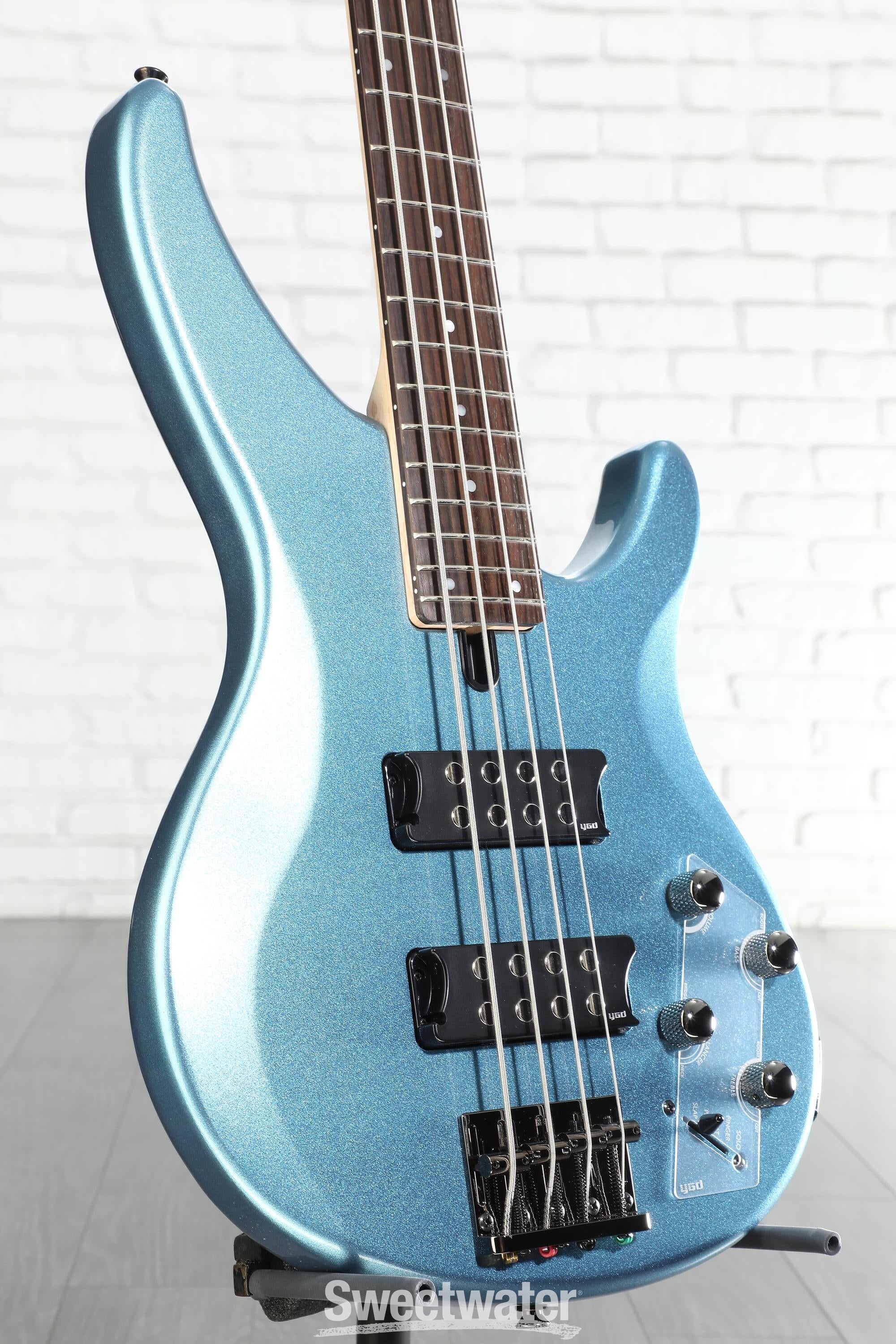 Yamaha TRBX304 4-string Bass Guitar - Factory Blue | Sweetwater