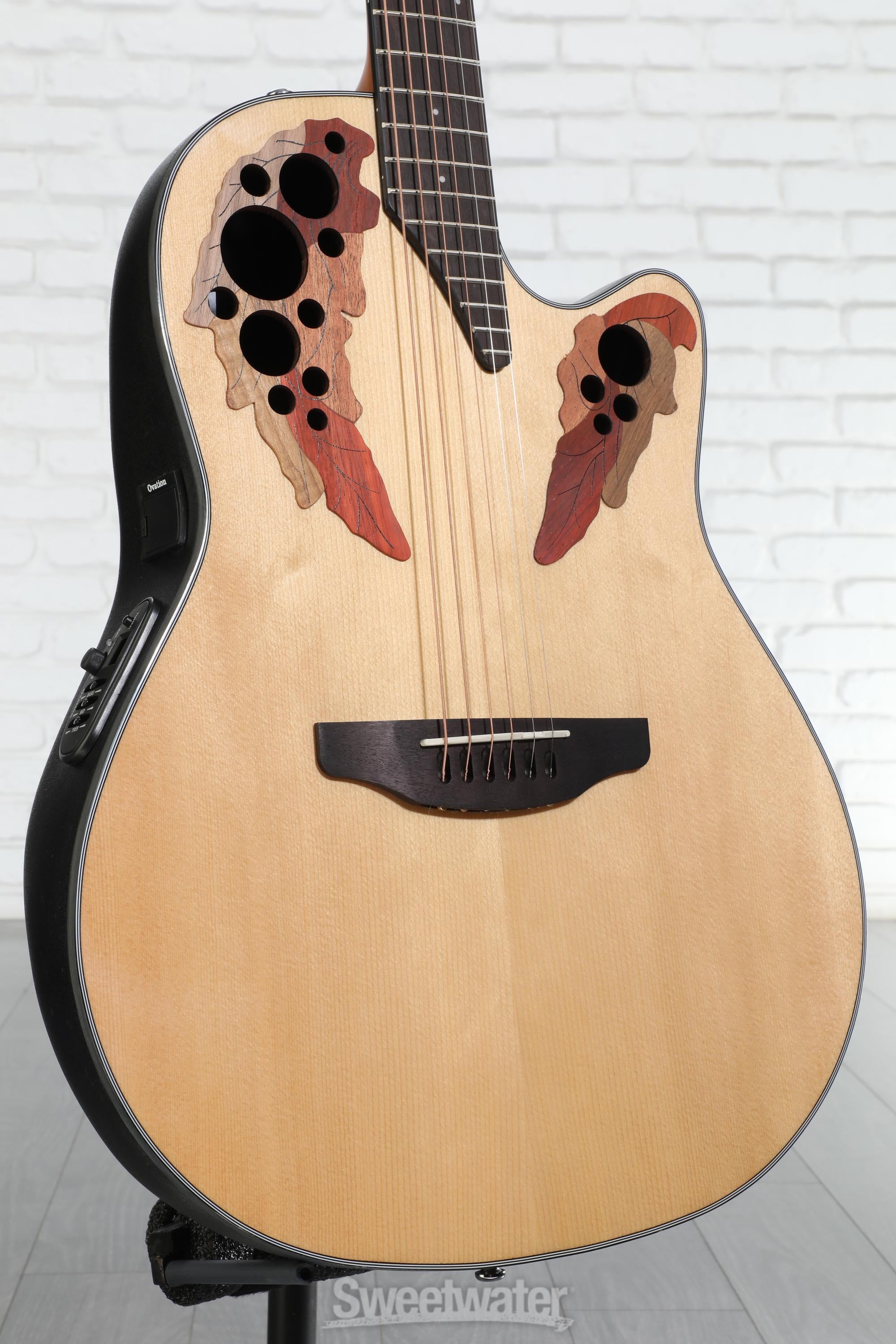 Ovation Elite Celebrity Mid-Depth Acoustic-Electric Guitar