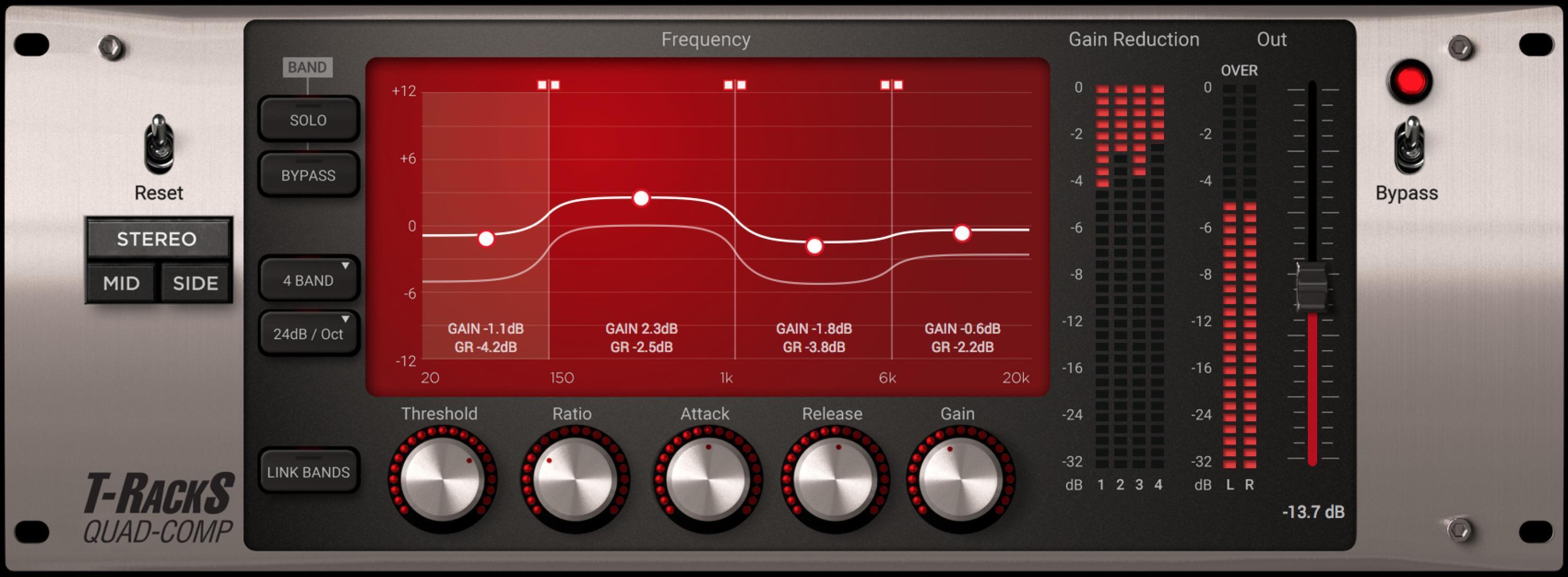 Photo of IK Multimedia T-RackS Quad Comp Plug-in