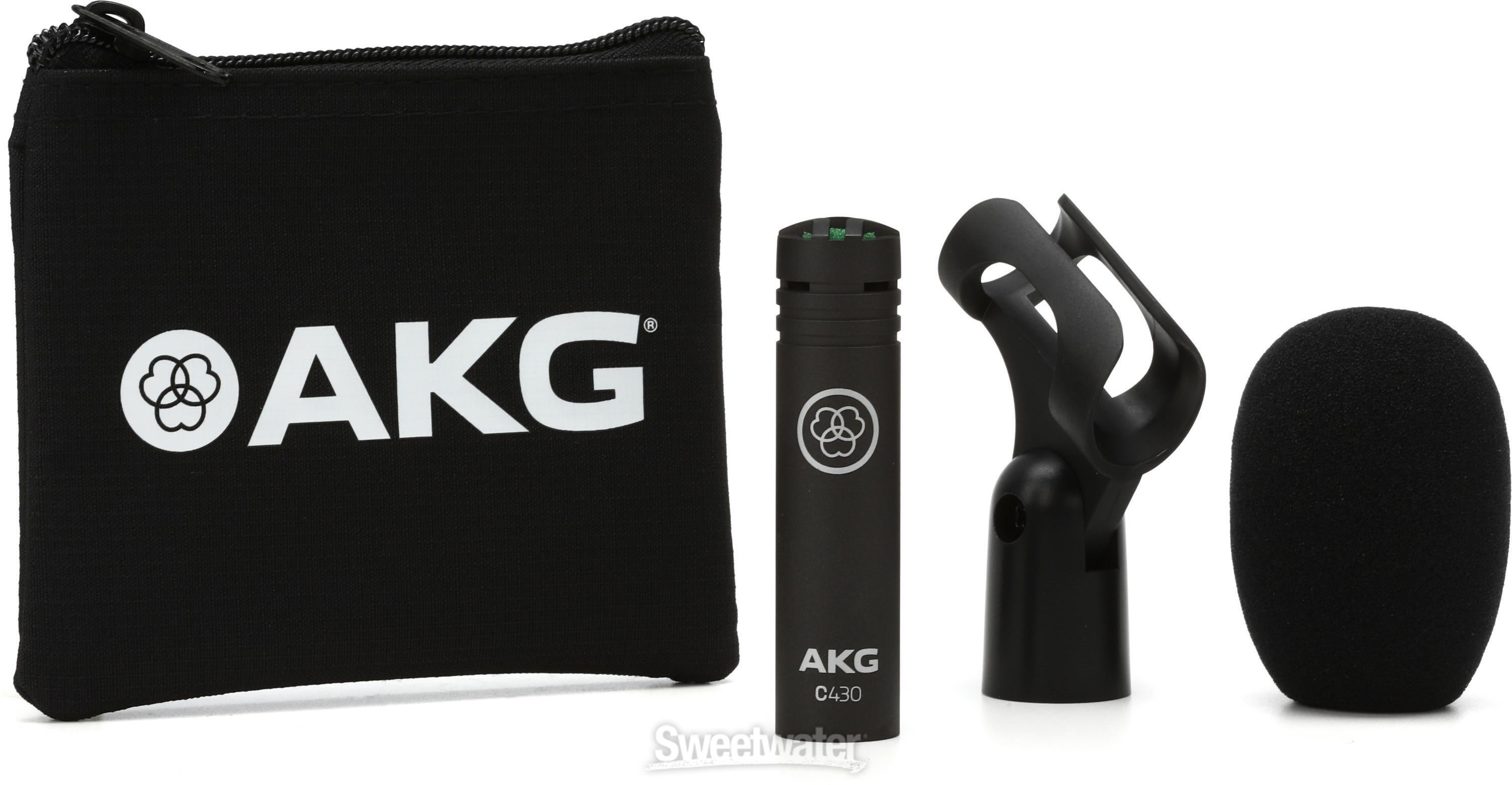 AKG C430 Small-diaphragm Condenser Microphone | Sweetwater