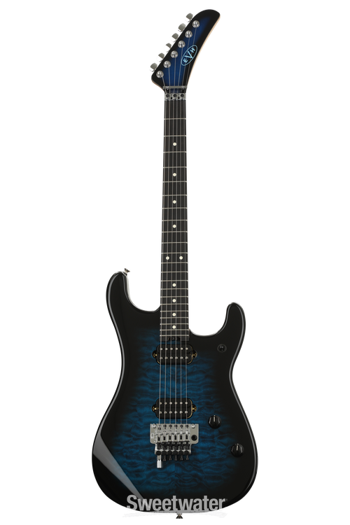 EVH 5150 Series Deluxe - Transparent Blue Burst | Sweetwater EVH 5150 Series Deluxe - Transparent Blue Burst | Sweetwater