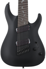 Photo of Schecter Damien-8 Multiscale 8-string Electric Guitar - Satin Black