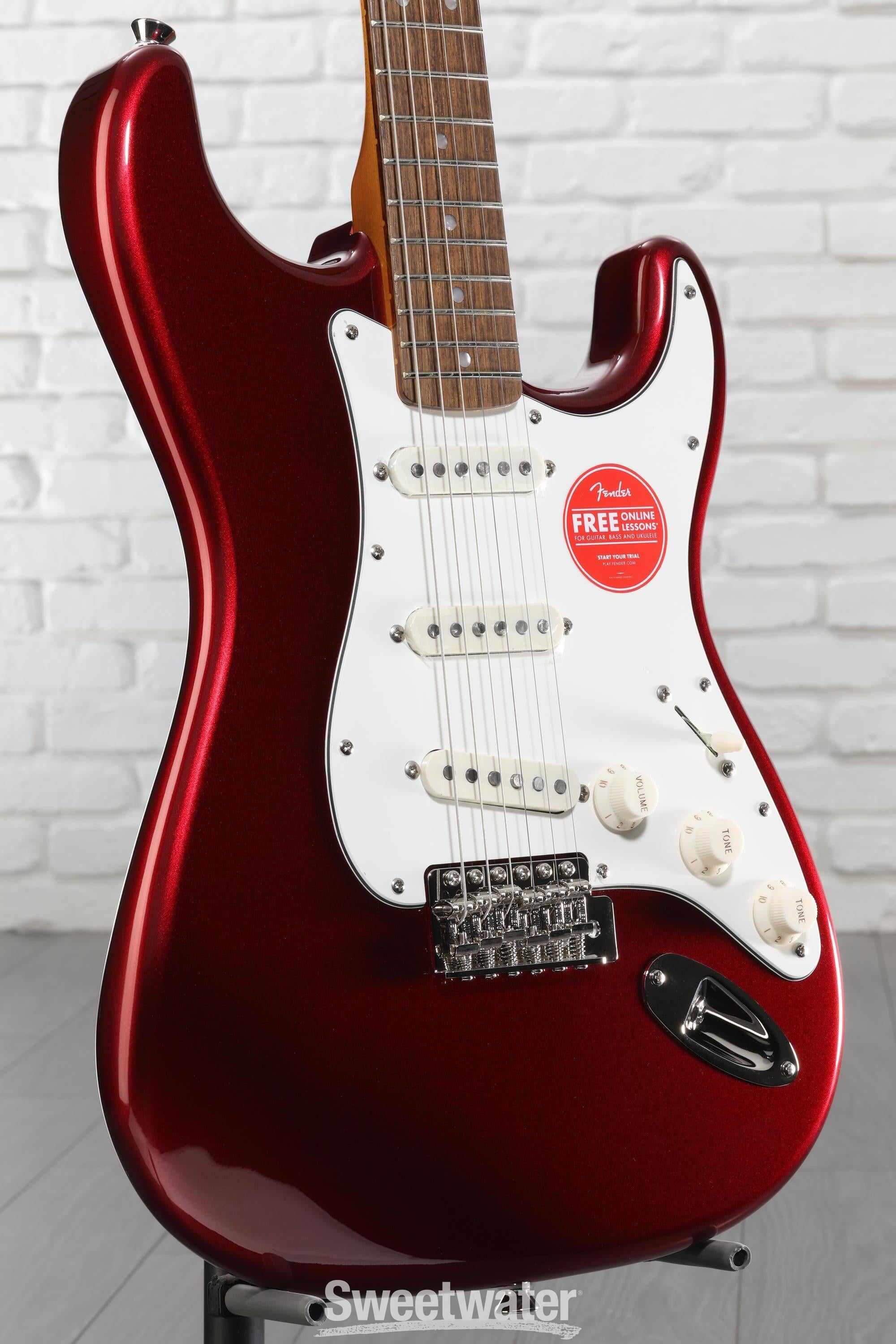 Squier Classic Vibe '60s Stratocaster - Candy Apple Red | Sweetwater