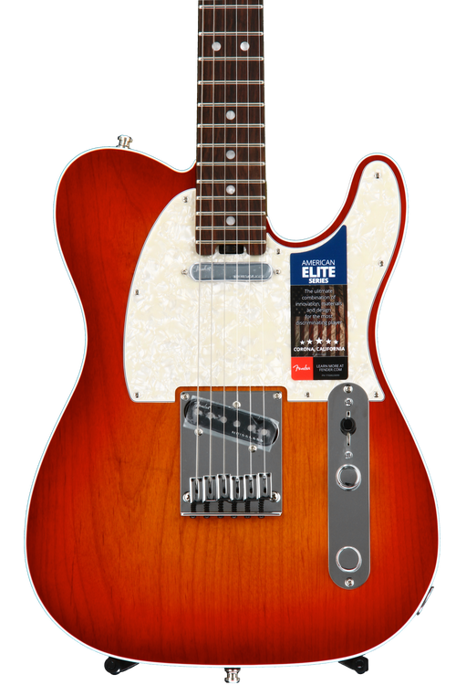 Fender American Elite Telecaster - Aged Cherry Burst with Rosewood  Fingerboard