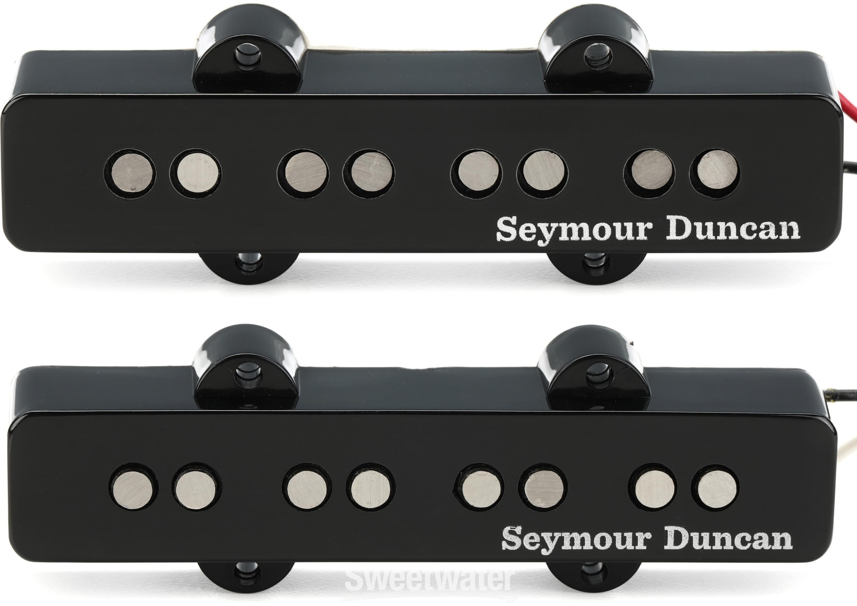 Seymour Duncan SJB-2 Hot Jazz Bass Pickup Set - Black | Sweetwater