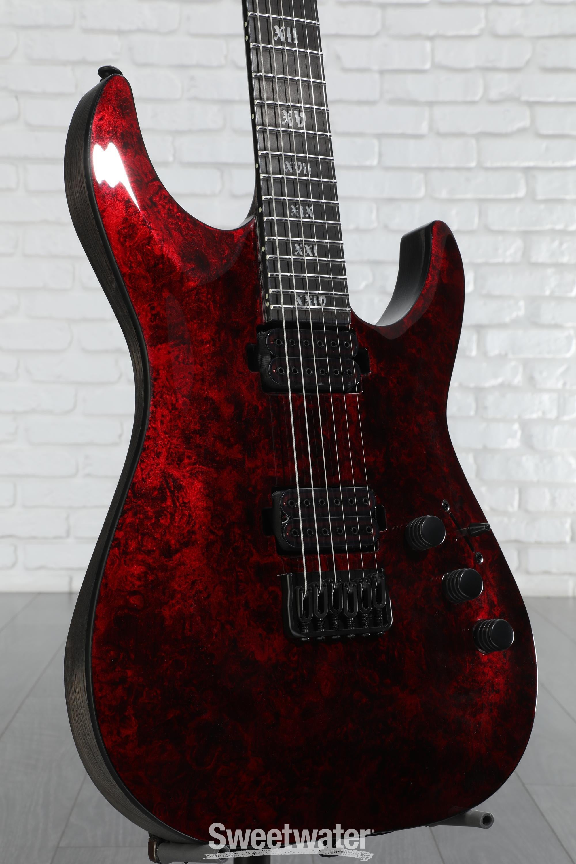 Schecter C-1 Apocalypse Electric Guitar - Red Reign | Sweetwater