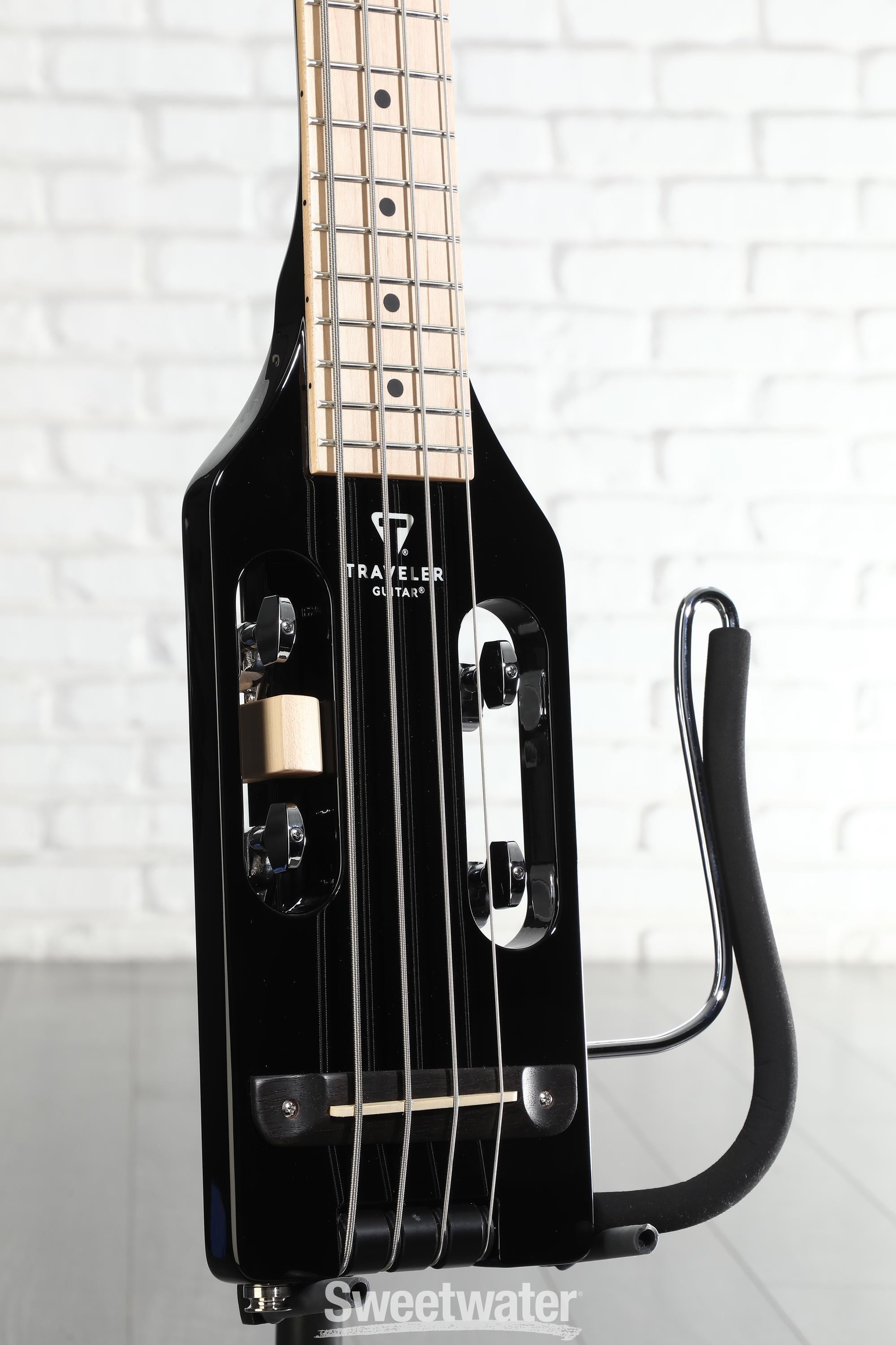 Photo of Traveler Guitar Ultra-Light Bass Guitar - Gloss Black