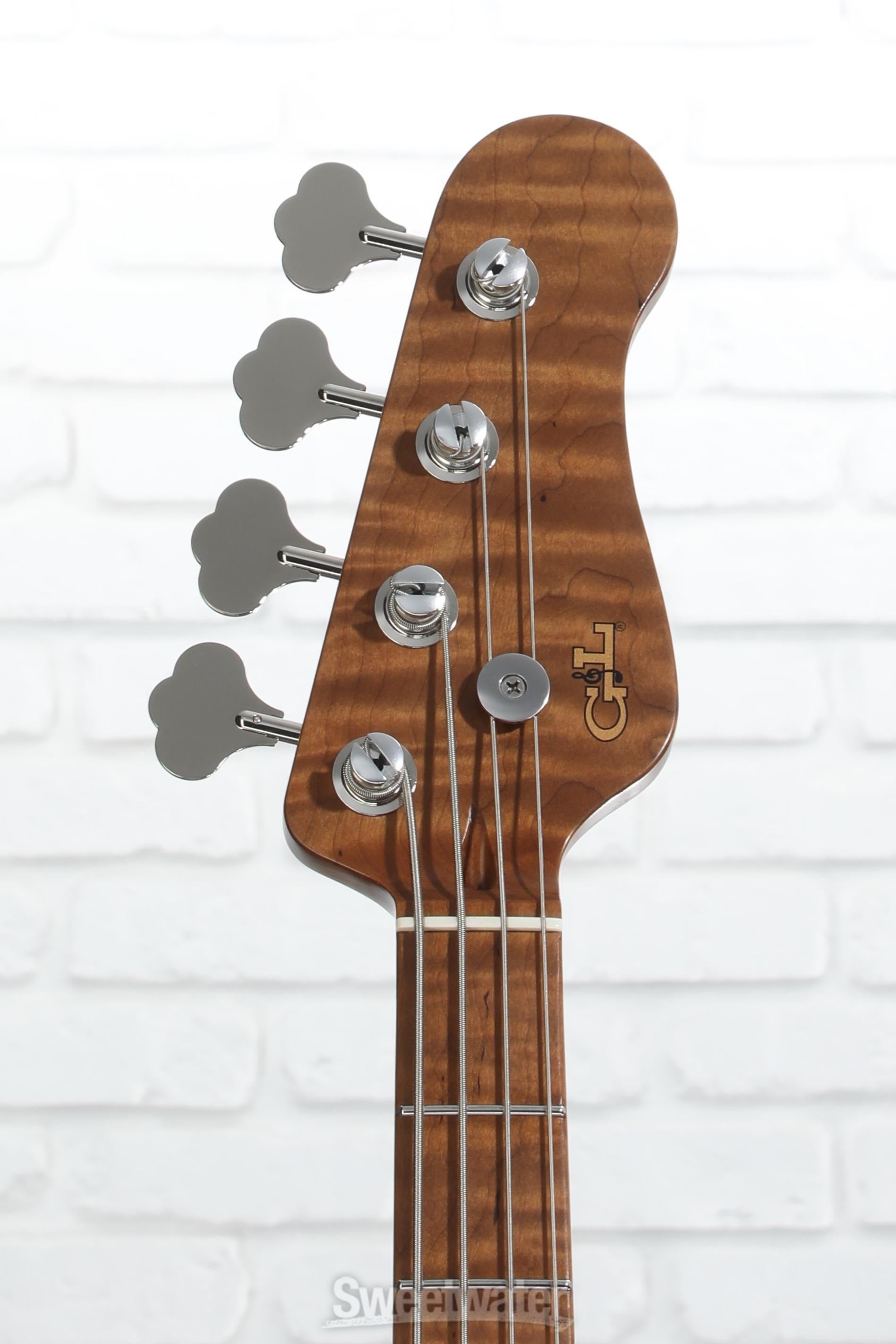 G&L Custom Shop SB2 PMFD Bass Guitar Ocean Blue Sweetwater