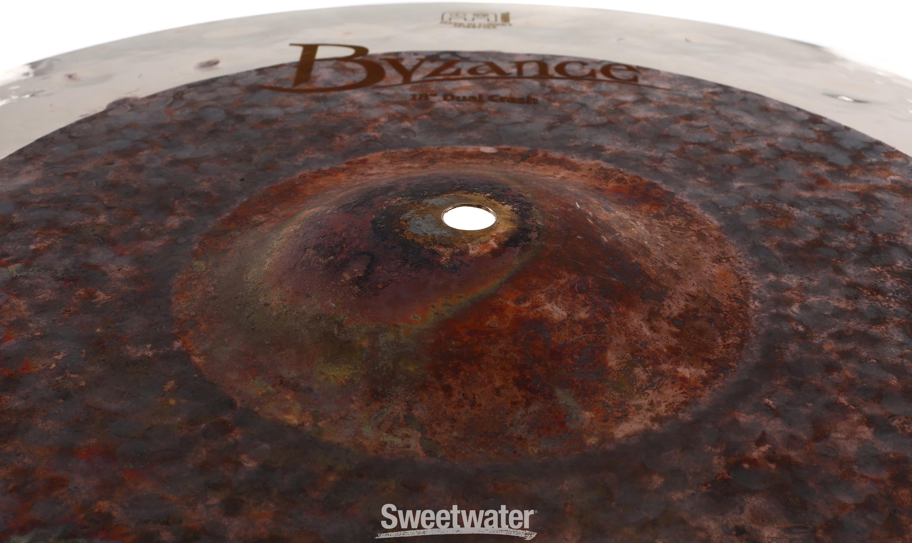 Meinl Cymbals 18 inch Byzance Dual Crash Cymbal