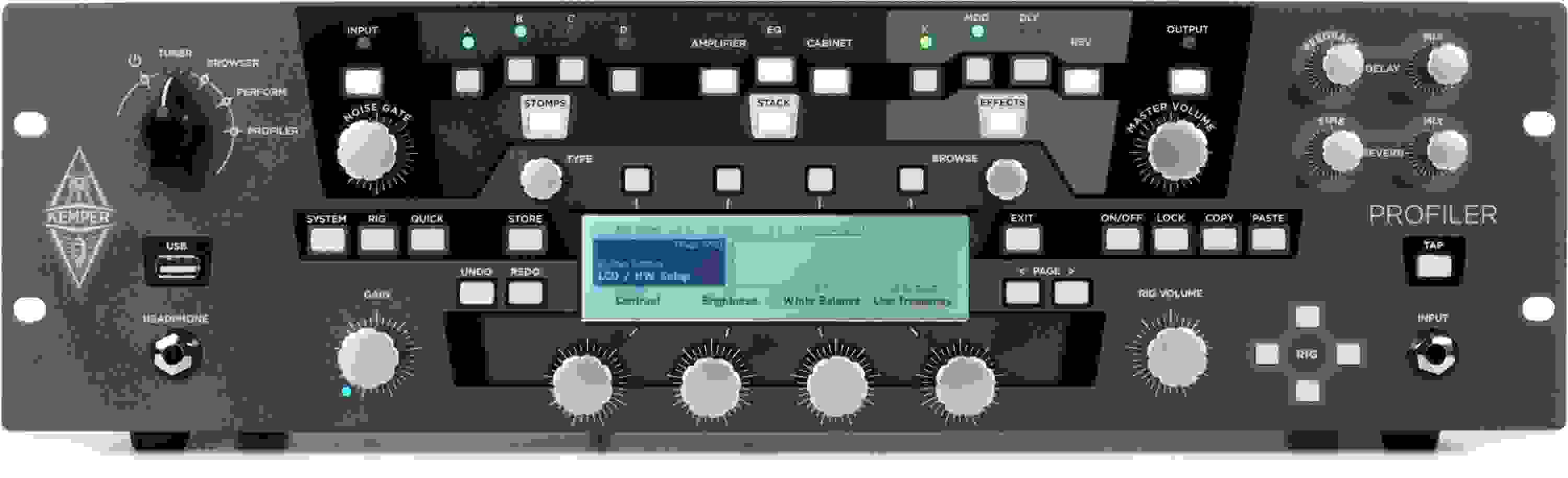 Kemper Profiler Power Rack - 600-watt Rackmount Profiling Amp Head