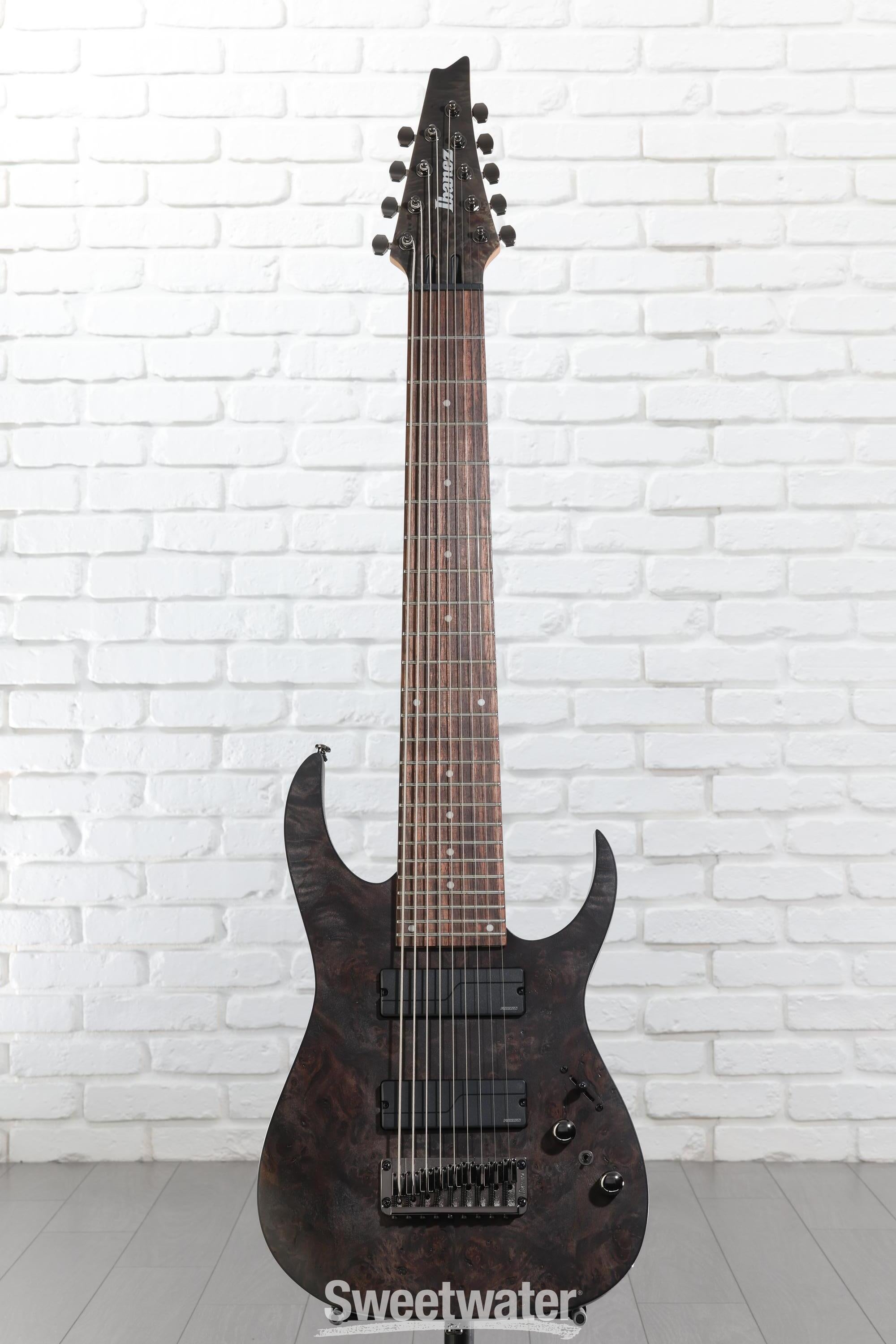 Ibanez Axe Design Lab RG9PB 9-string Electric Guitar - Transparent