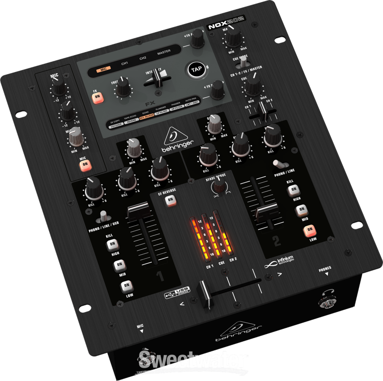 【未使用に近い】behringer PRO MIXER NOX101 Behringer Pro Mixer NOX101 DJ Mixer | Guitar Center