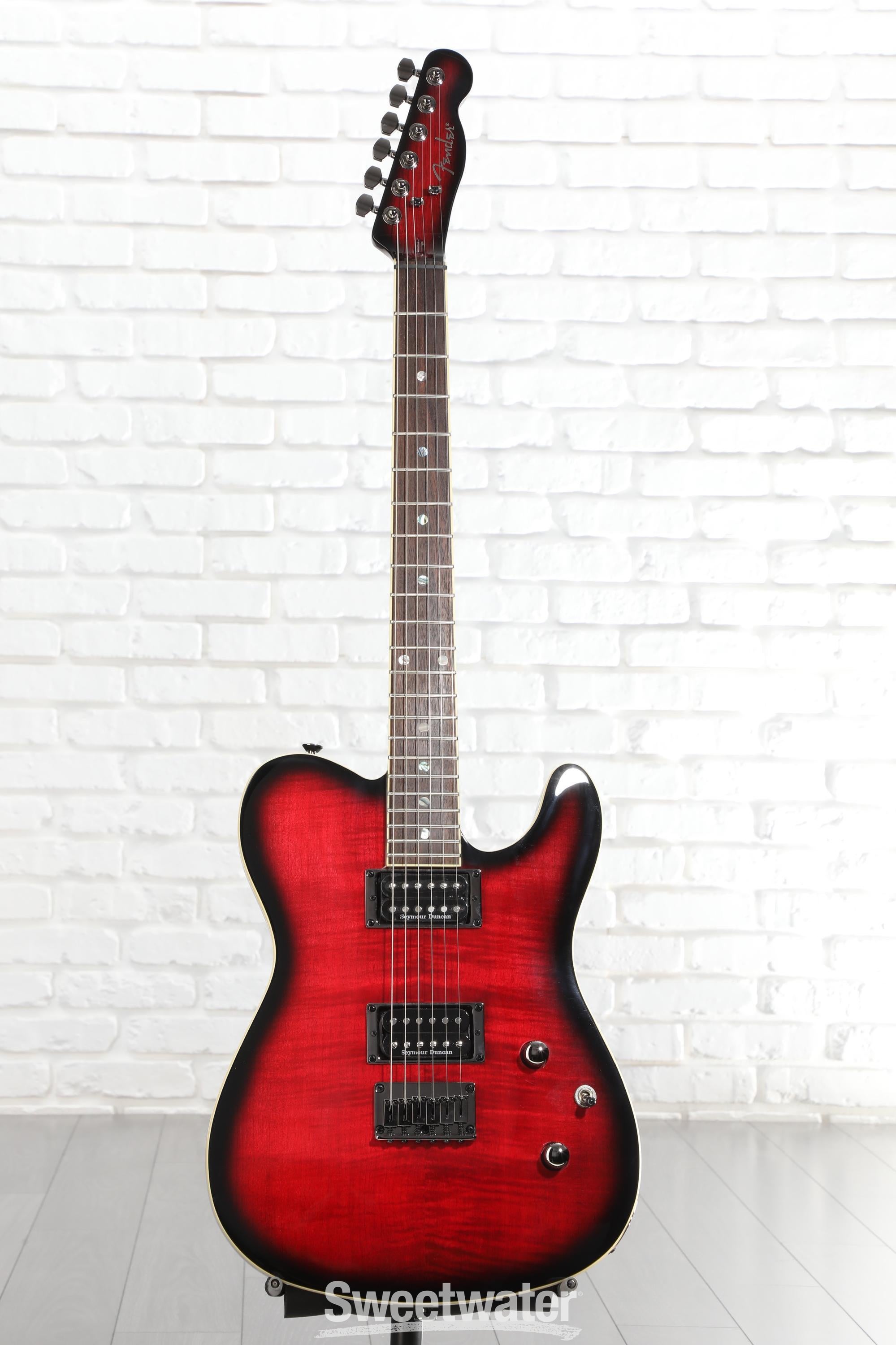 Fender Special Edition Custom Telecaster FMT HH - Black Cherry