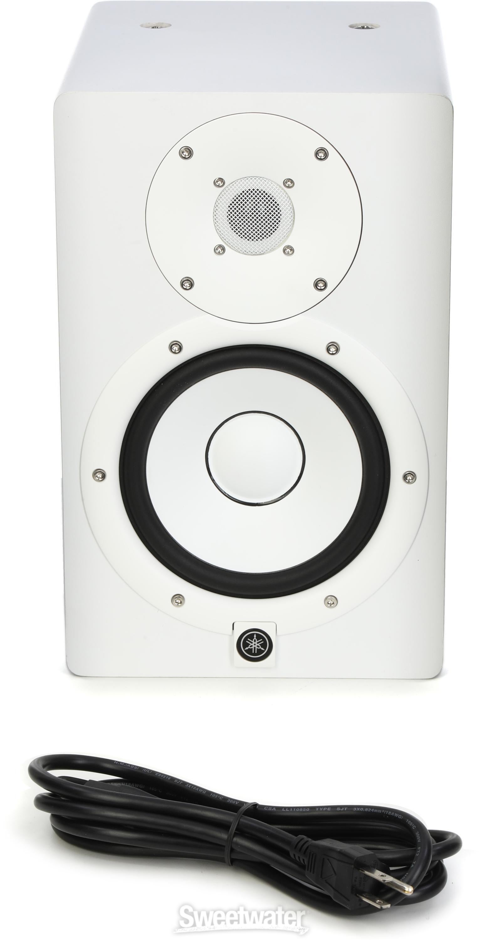 美品　YAMAHA スタジオモニターHS7 ホワイト Yamaha HS7 W 6.5