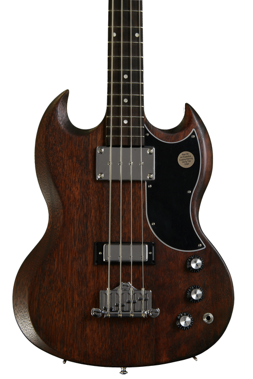 Gibson SG Bass Faded - Worn Brown | Sweetwater