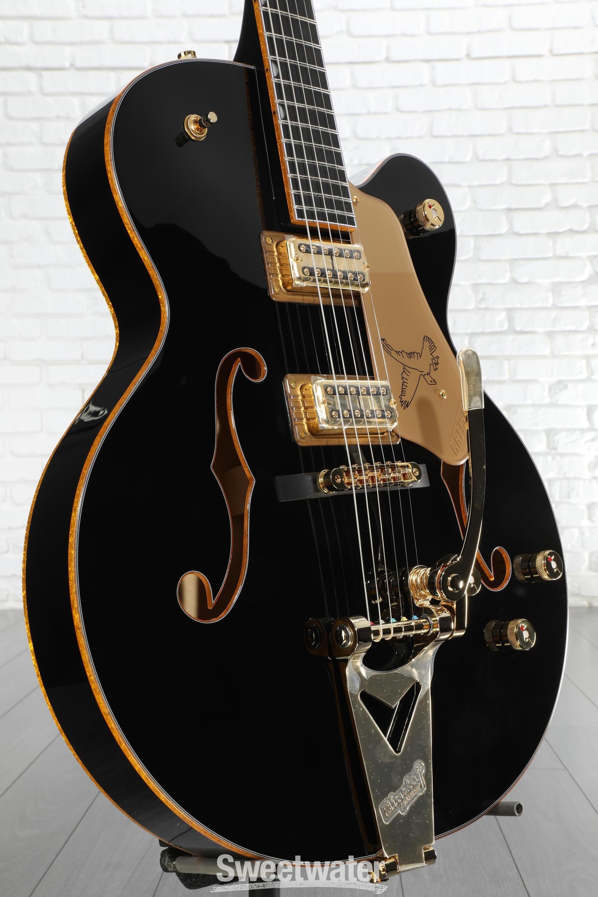 Gretsch Synchromatic Falcon Electric Guitar - Black | Sweetwater