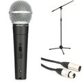 Photo of Behringer SL 85S Cardioid Dynamic Vocal Microphone with Stand and Cable