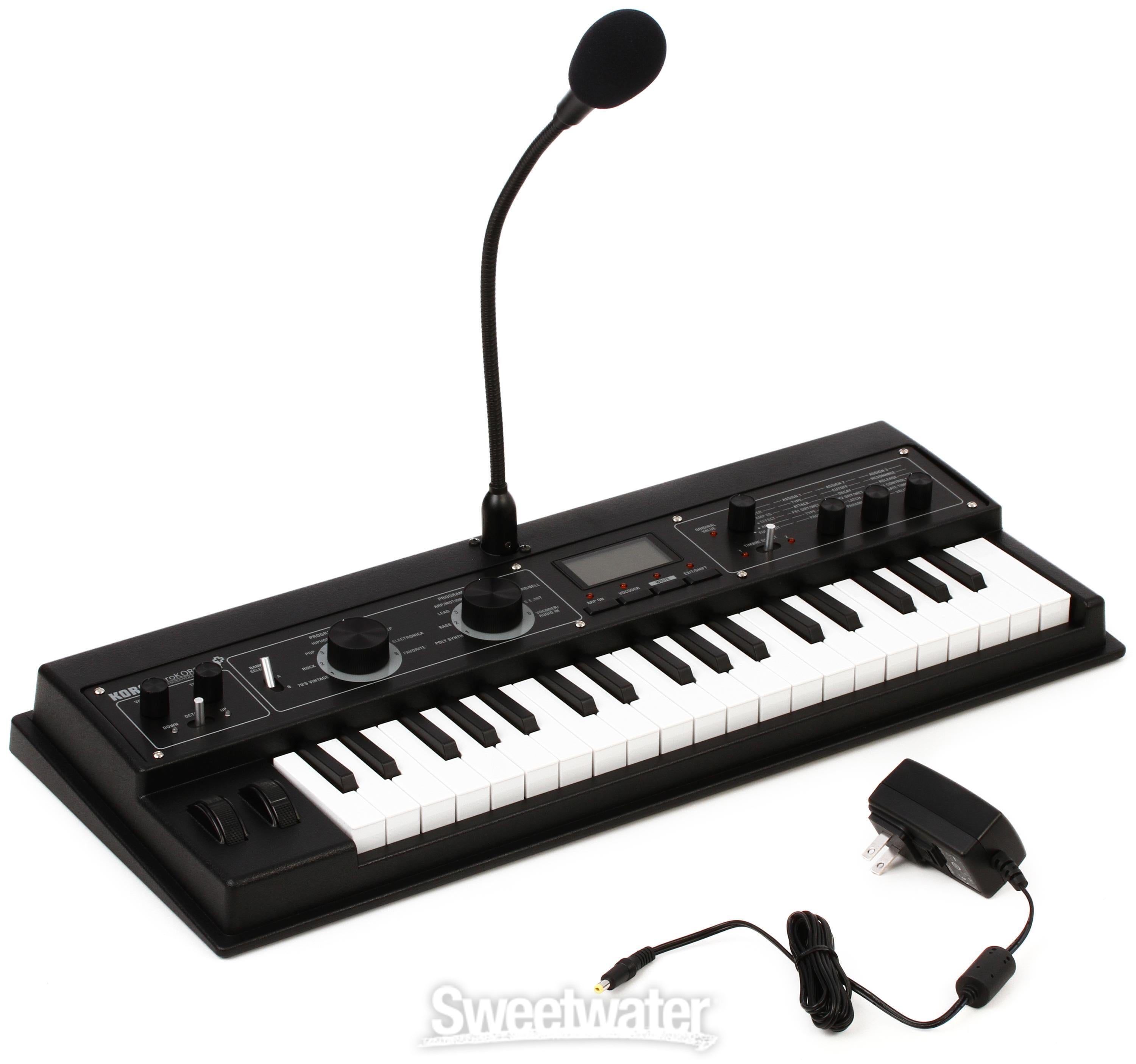 Korg microKORG XL+ Synthesizer with Vocoder Reviews | Sweetwater