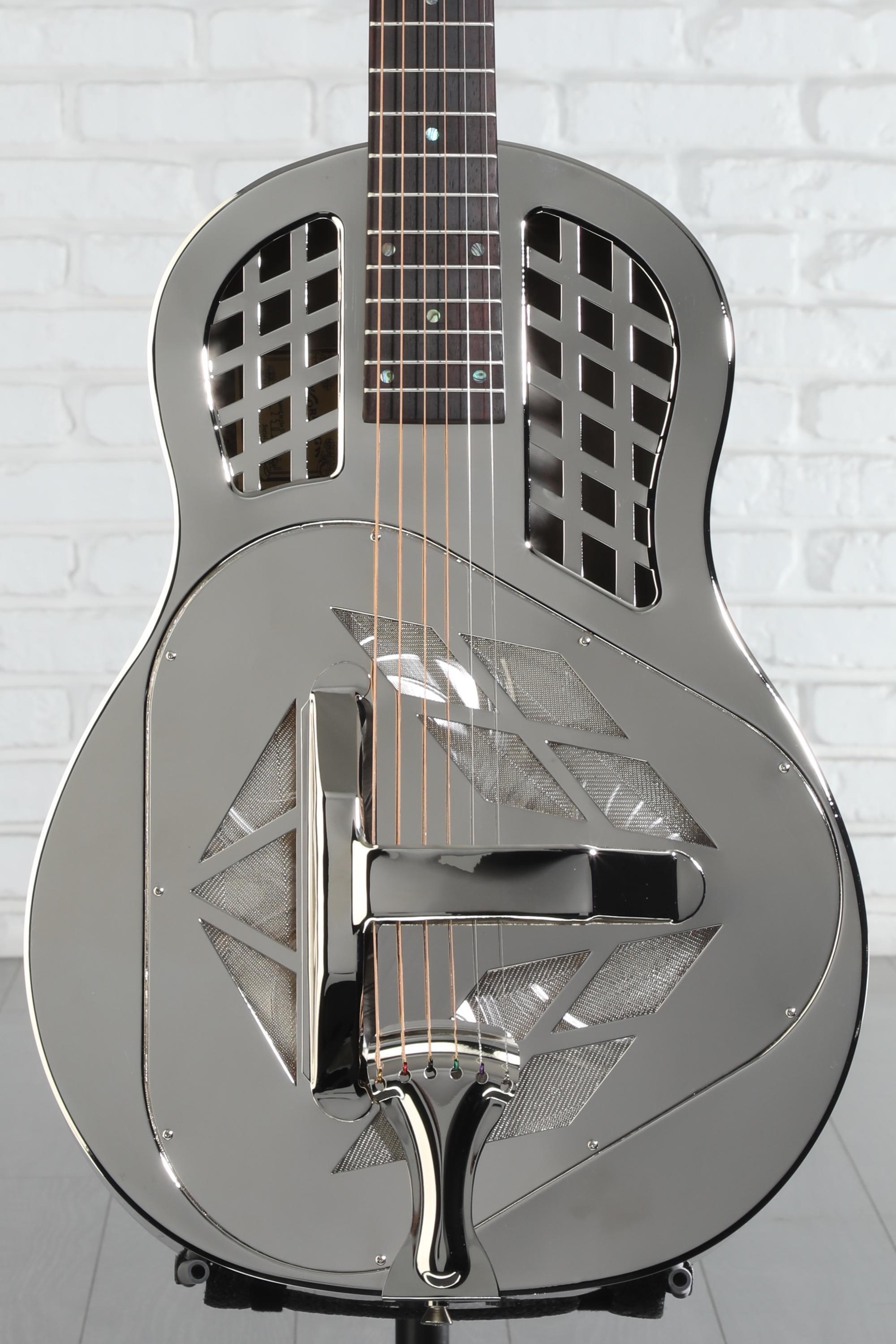 Recording King Tricone Resonator Guitar - Roundneck | Sweetwater