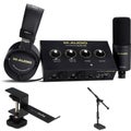 Photo of M-Audio M-Track Duo HD Producer Pack with Stand and Desk Hanger