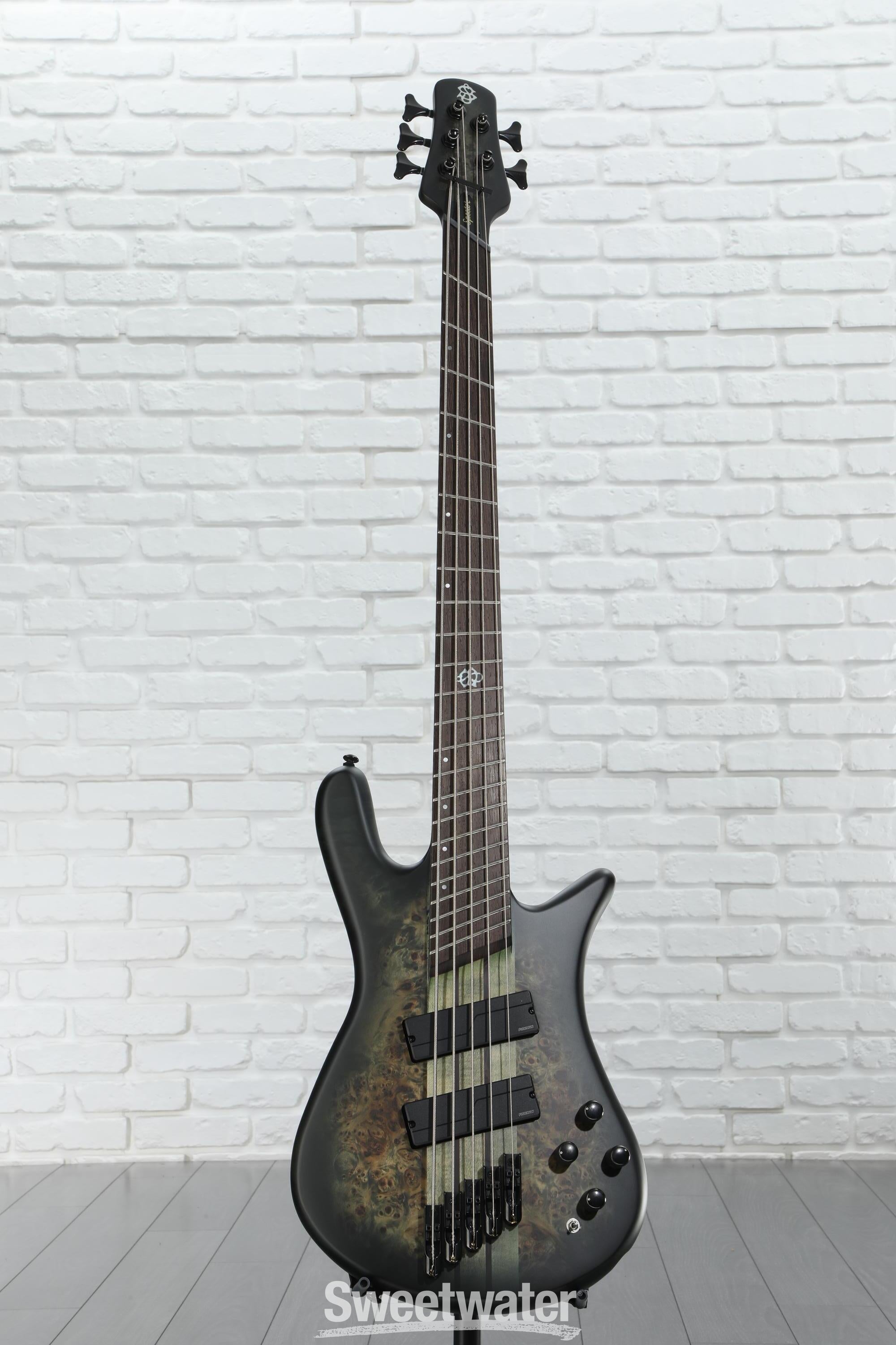 Spector NS Dimension 5 Bass Guitar - Haunted Moss Matte