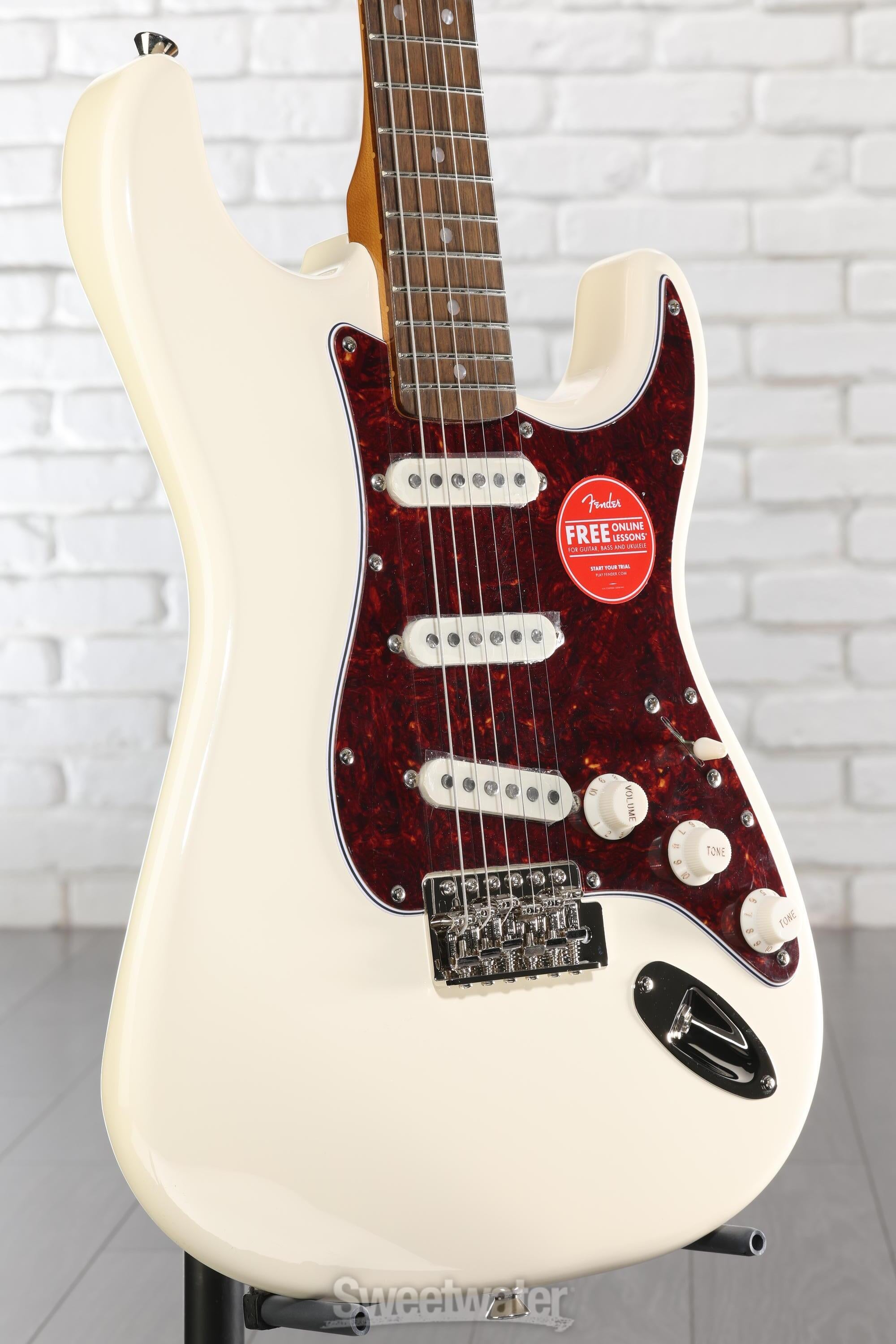 Squier Classic Vibe '70s Stratocaster - Olympic White | Sweetwater