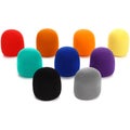 Photo of On-Stage ASWS58C9 Windscreen for Handheld Microphone - Multi-color (9-pack)