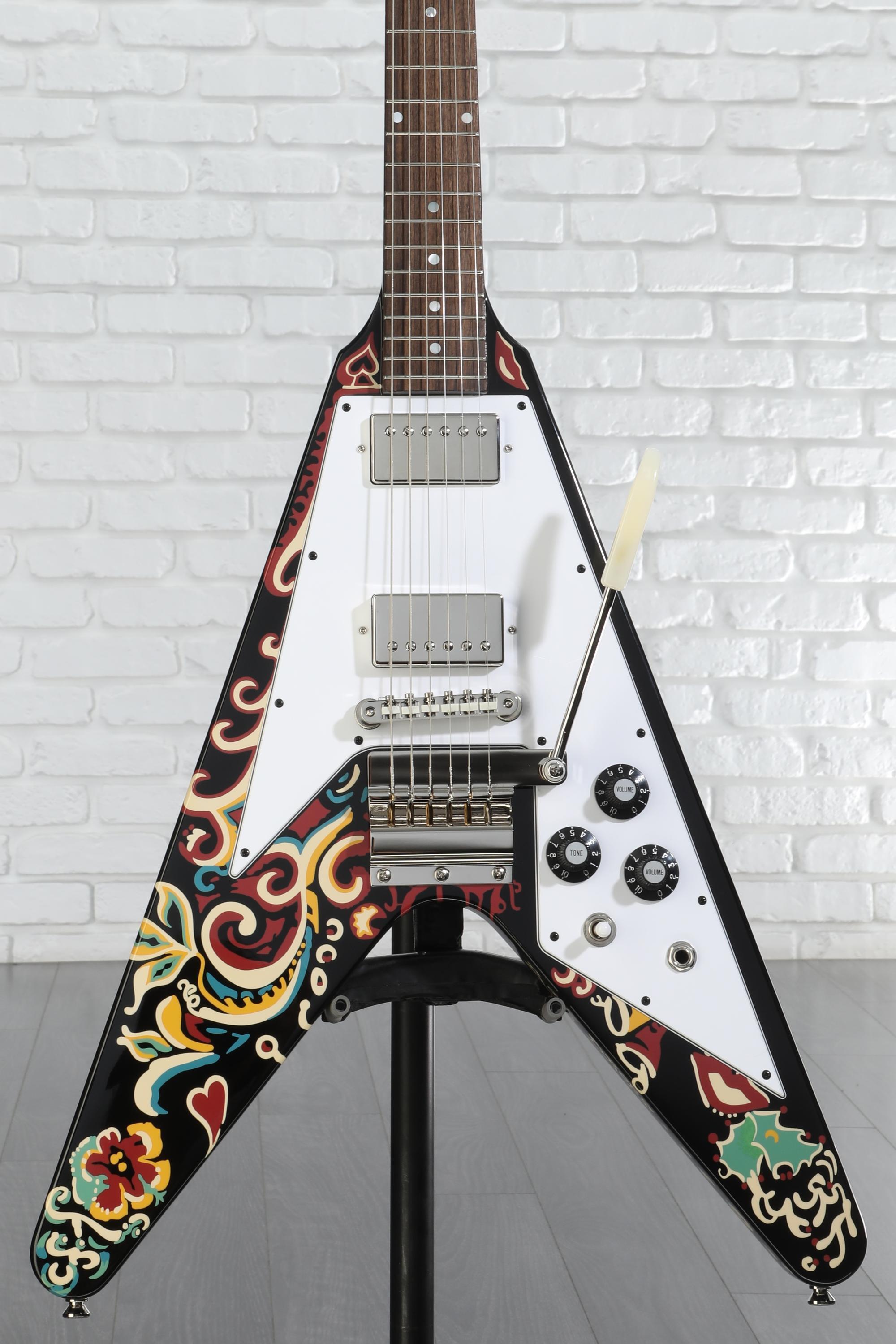 最終価格Jimi Hendrix Love Drops FlyingV Epiphone Jimi Hendrix 