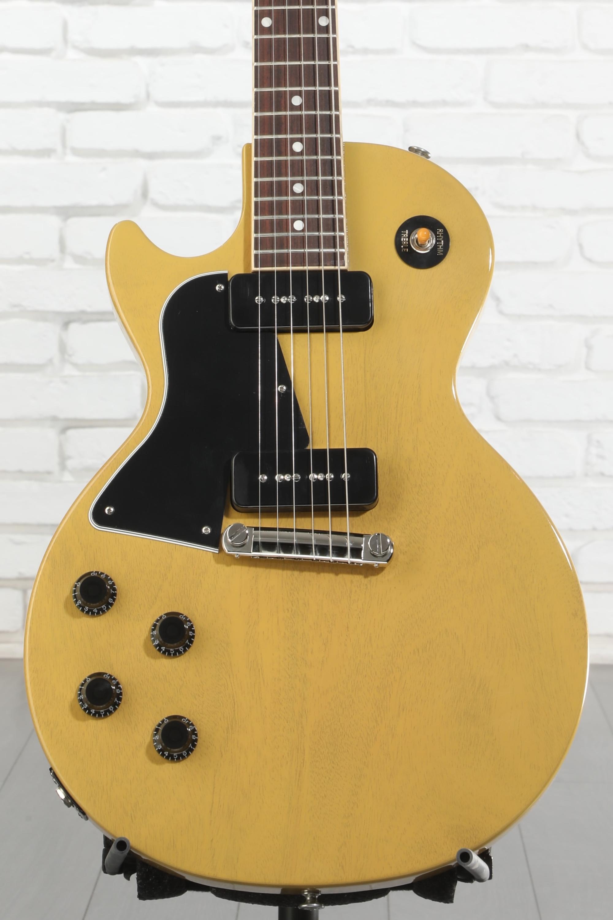 ギター Edwards Les Paul Special / TV Yellow Edwards by ESP E-LS-95LT Les Paul Special Guitar TV-Yellow Seymour