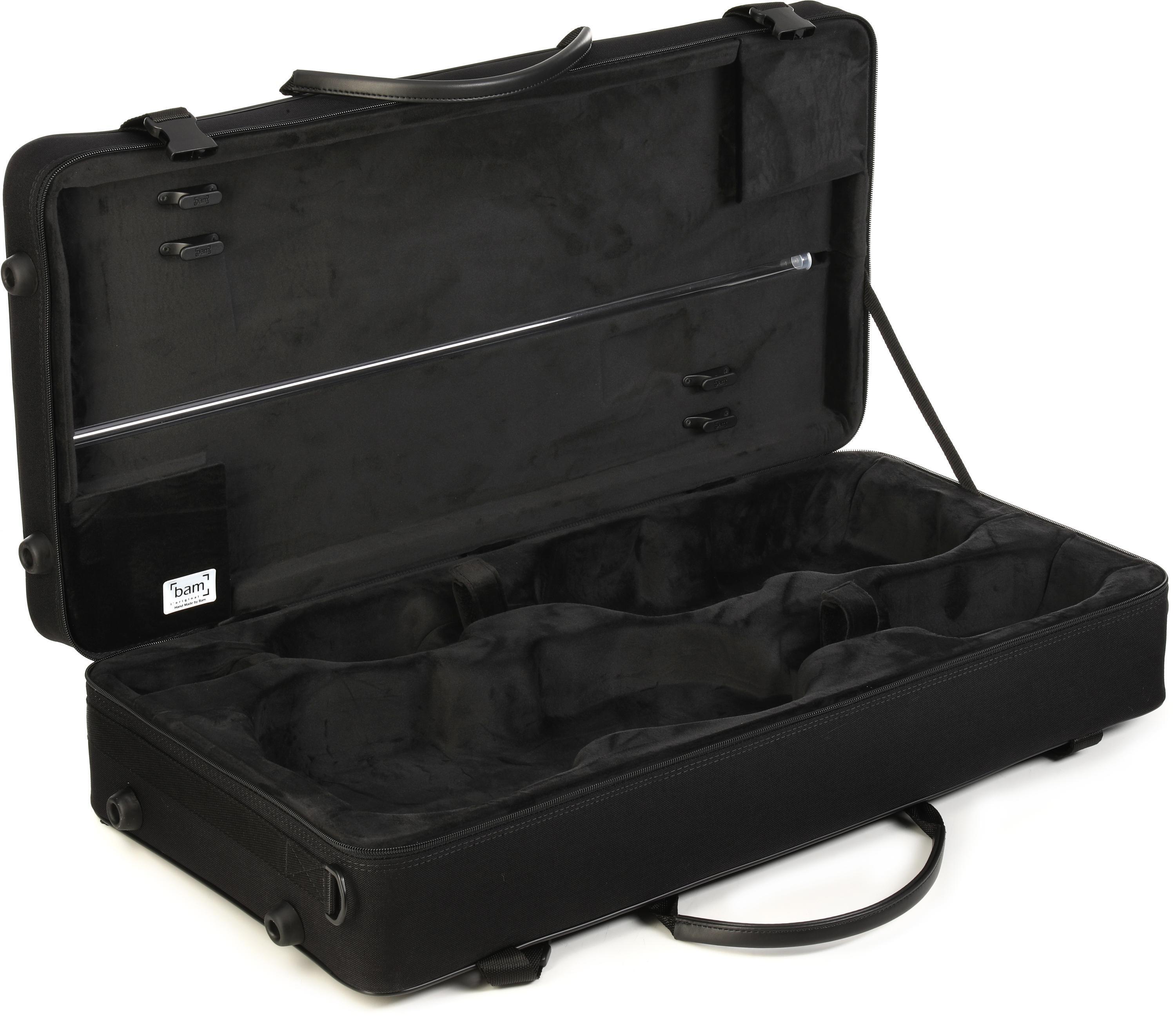 BAM Classic Violin and Viola Case - Black | Sweetwater