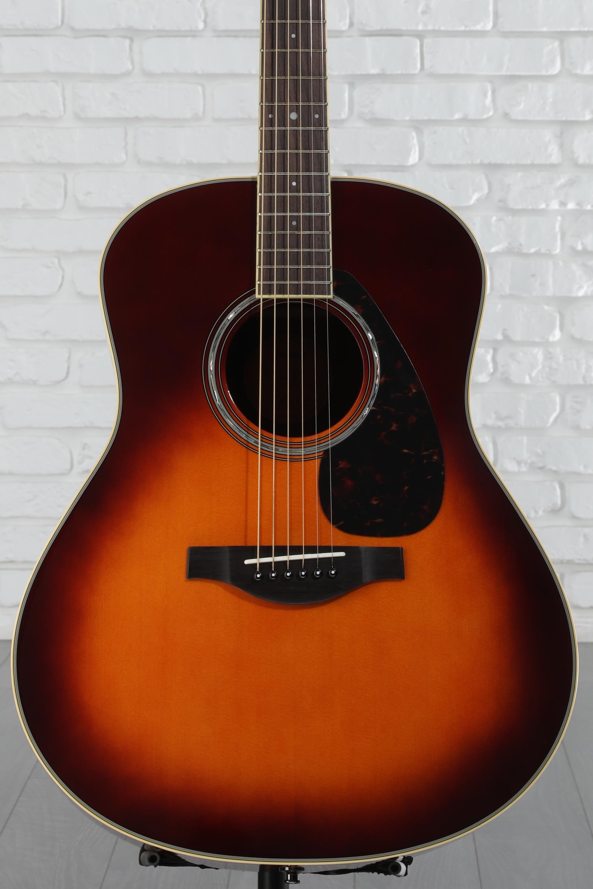 Yamaha LL6 ARE Original Jumbo Acoustic Guitar - Brown