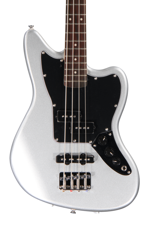 Squier Vintage Modified Jaguar Bass Special HB - Silver