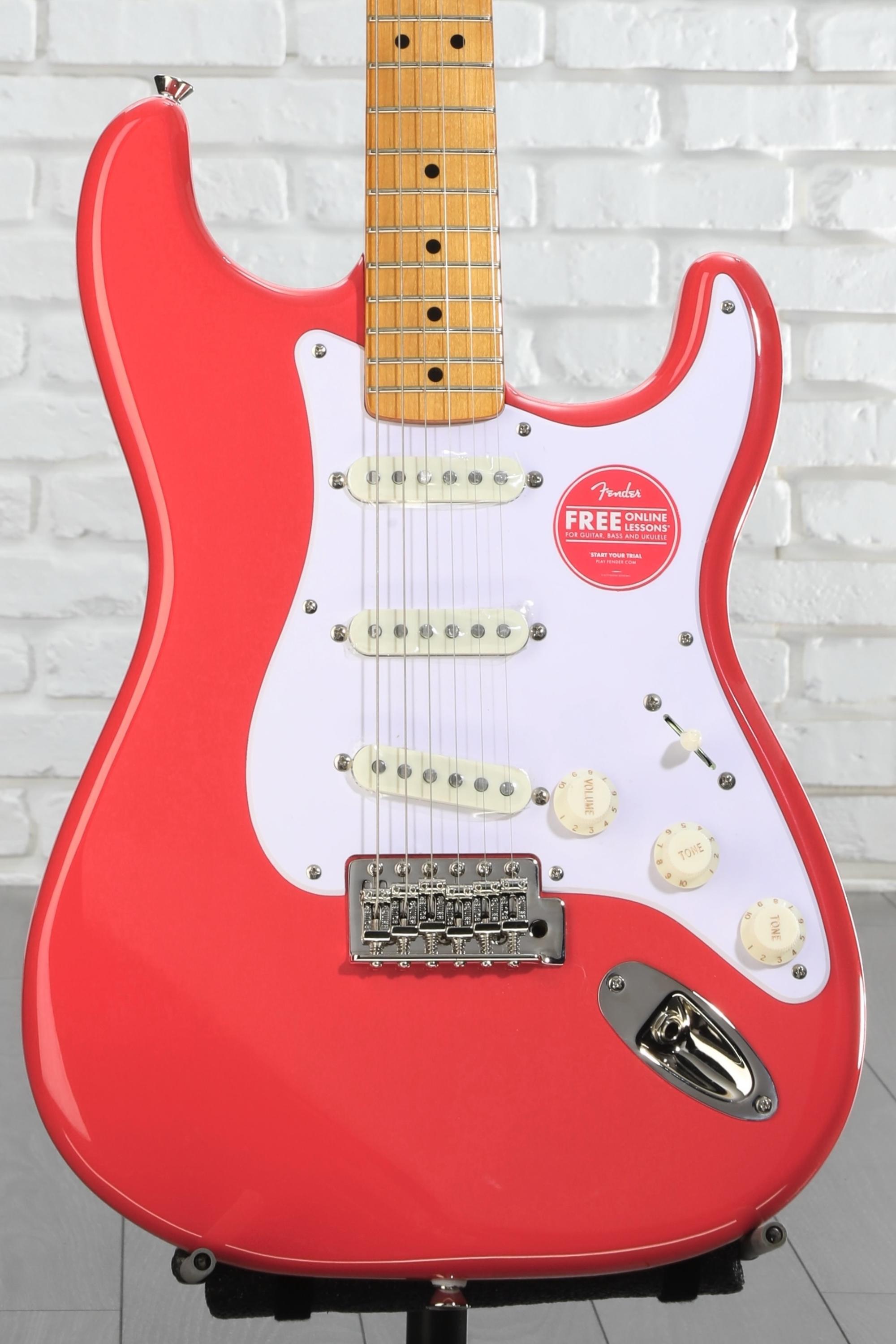 ギター Squire '50s Stratcaster Squier Classic Vibe '50s Stratocaster Maple Fingerboard Electric