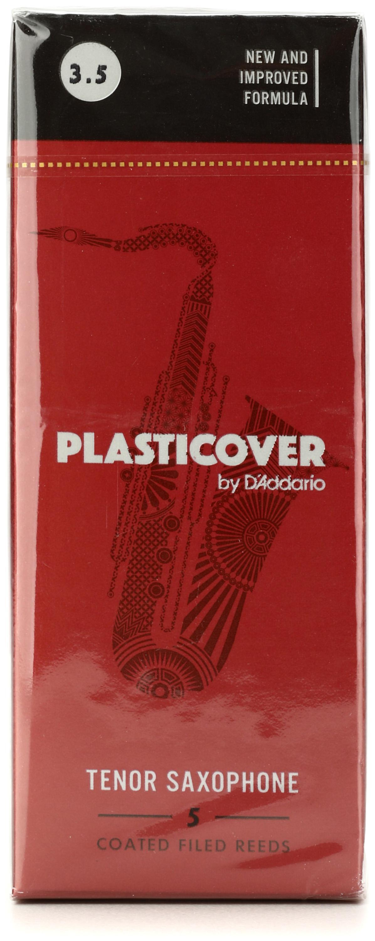 Photo of D'Addario Plasticover Tenor Saxophone Reeds - 3.5 (5-pack)