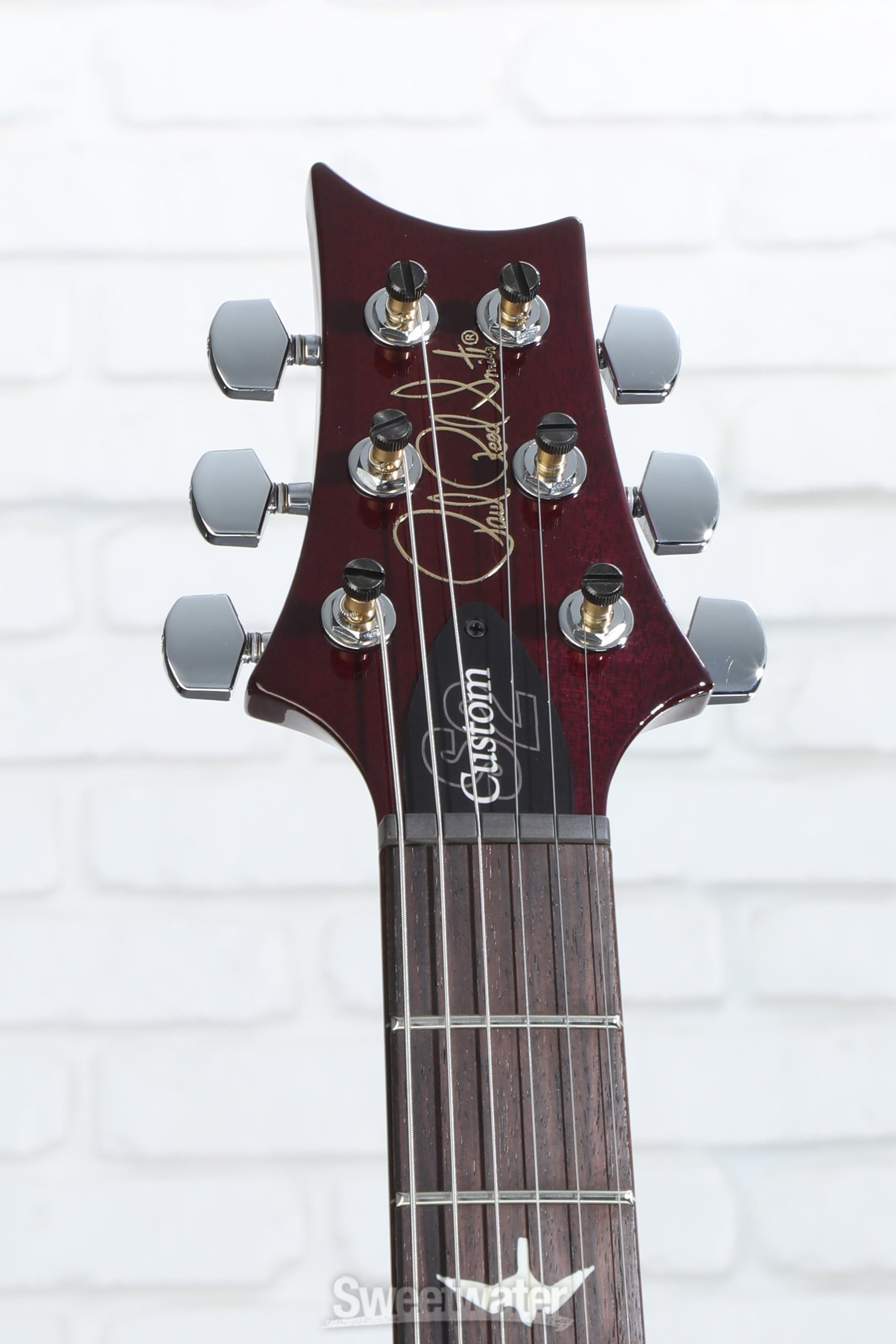 PRS S2 Custom 24 Electric Guitar - Faded Gray Black Purple