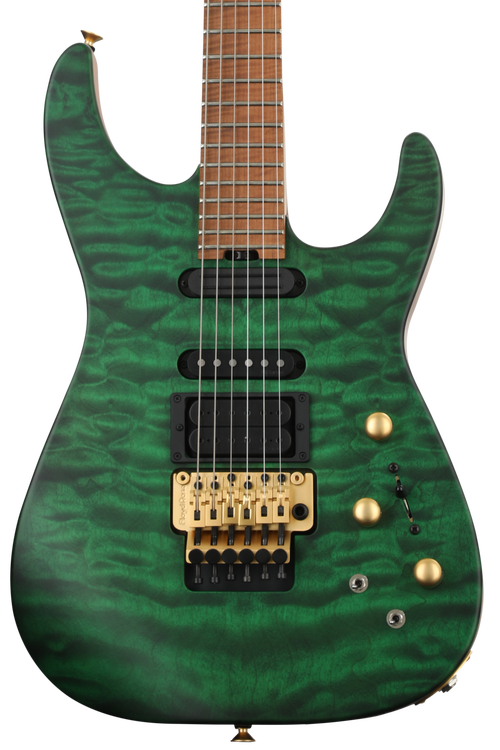 Jackson USA Signature Phil Collen PC1 - Satin Trans Green | Sweetwater