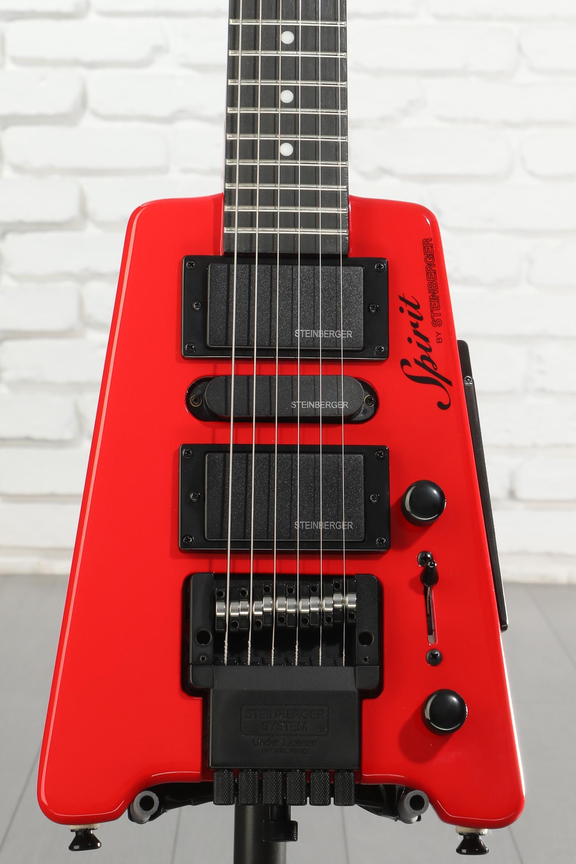 Steinberger Spirit GT-PRO Deluxe Electric Guitar - Hot Rod Red