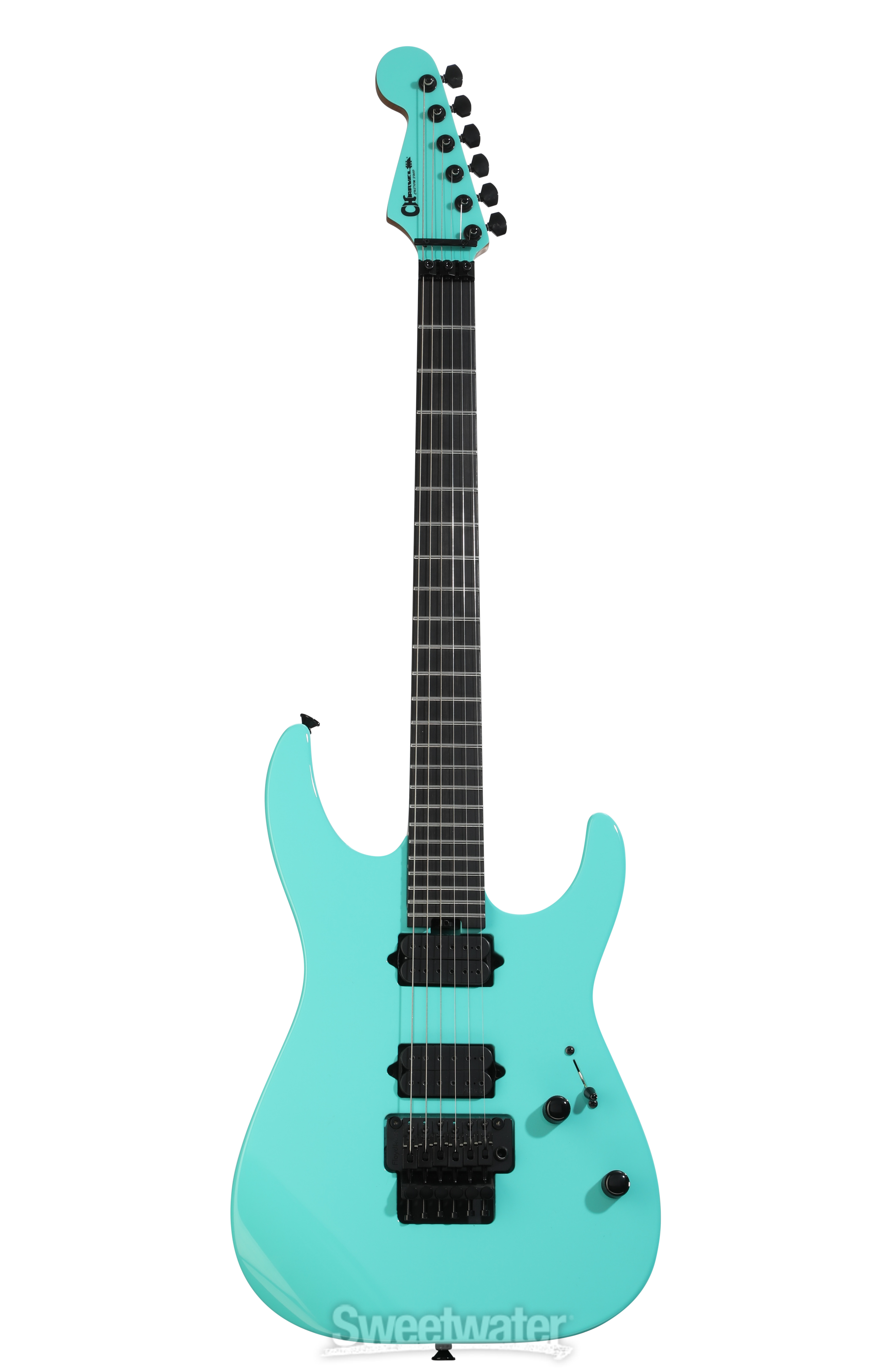 Charvel Custom Shop USA DK24 HH FR RST Electric Guitar - Sea Foam