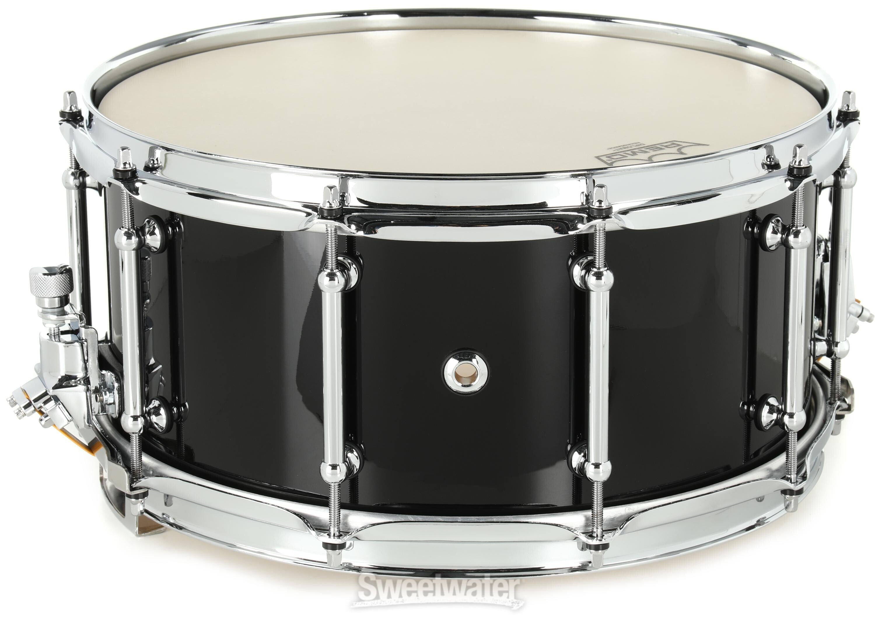 Pearl Concert Snare Drum - 6.5-inch x 14-inch - Piano Black