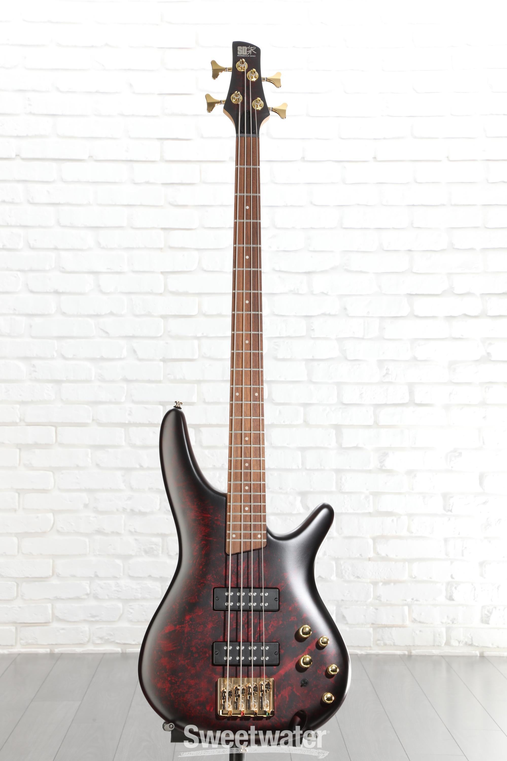 Ibanez SR Standard SR300E Bass Guitar - Wine Red Frozen Matte