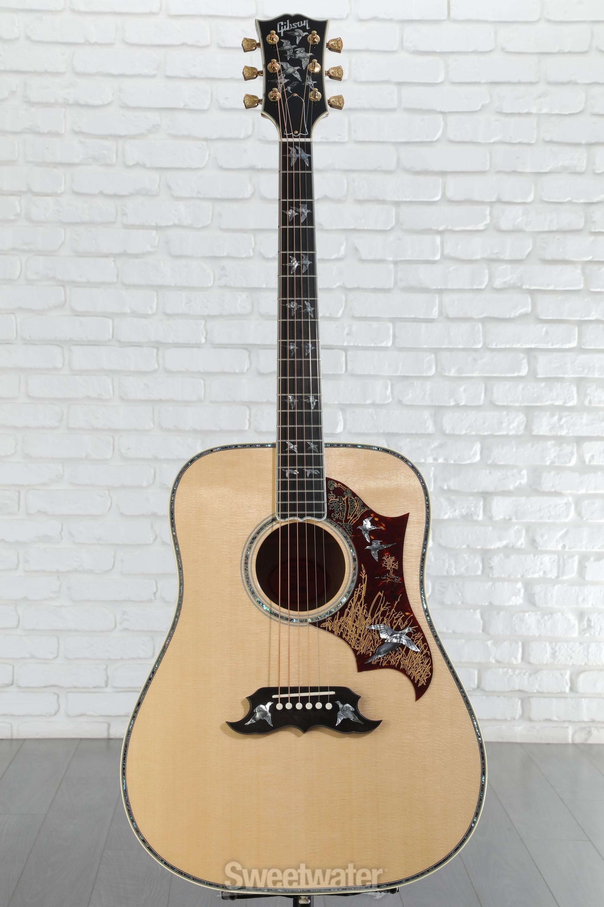 Gibson Acoustic Doves In Flight Acoustic Guitar - Antique