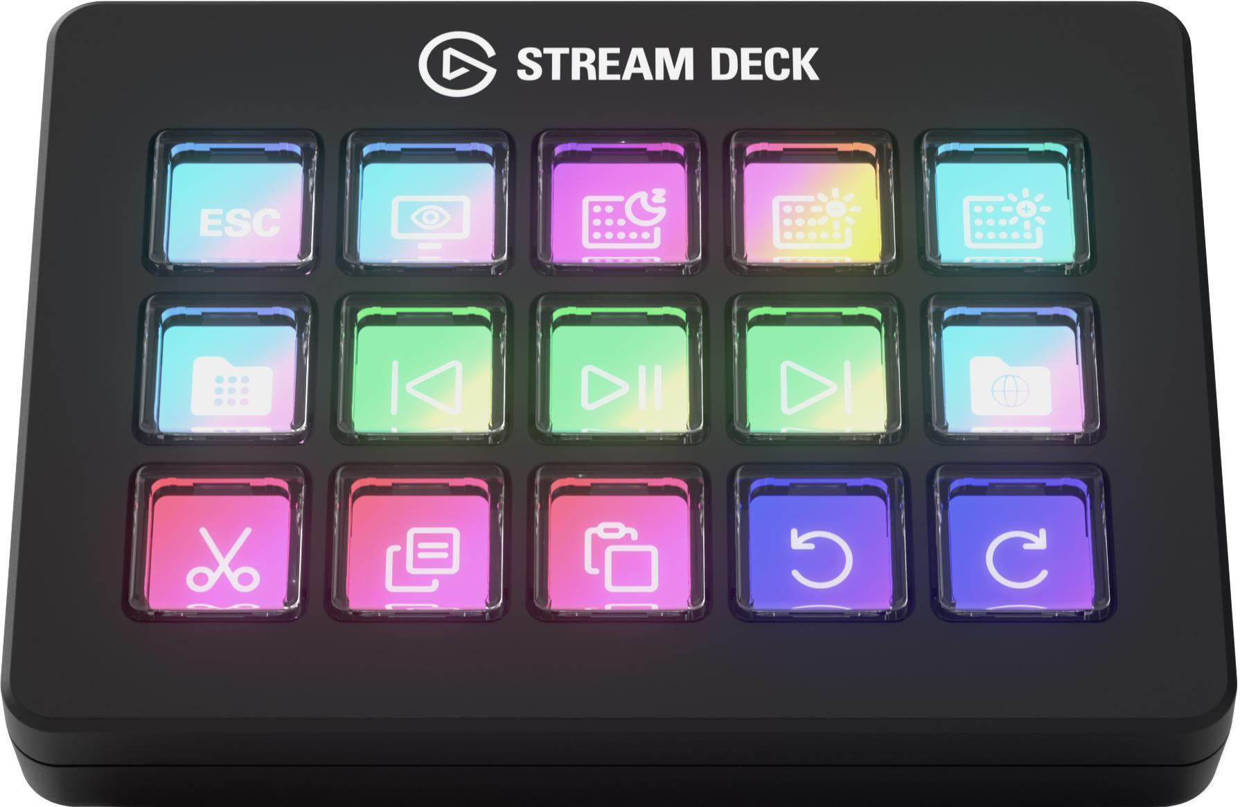 Elgato Stream Deck XL Customizable Desktop Interface | Sweetwater