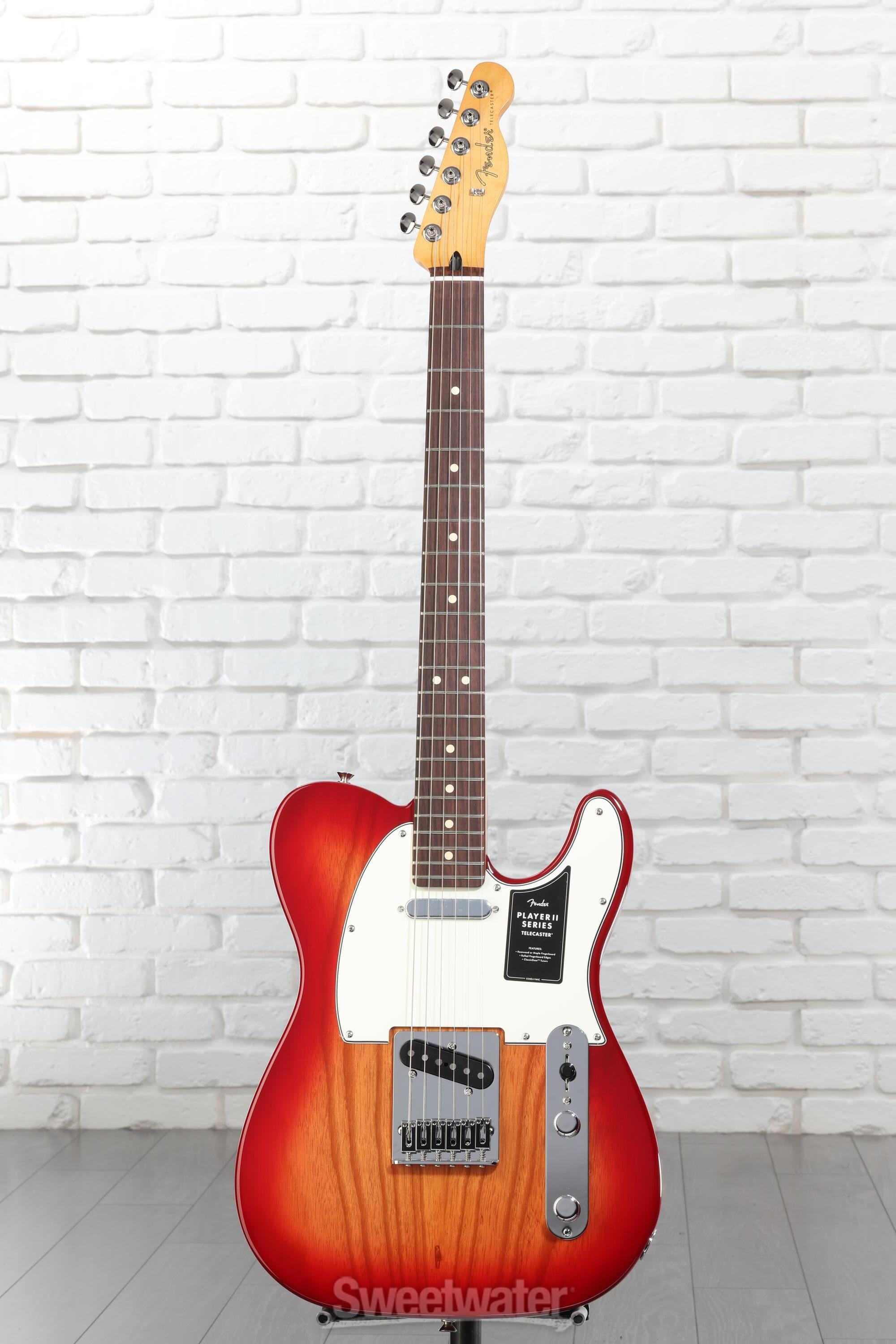 Fender Player II Telecaster Electric Guitar - Aged Cherry Burst