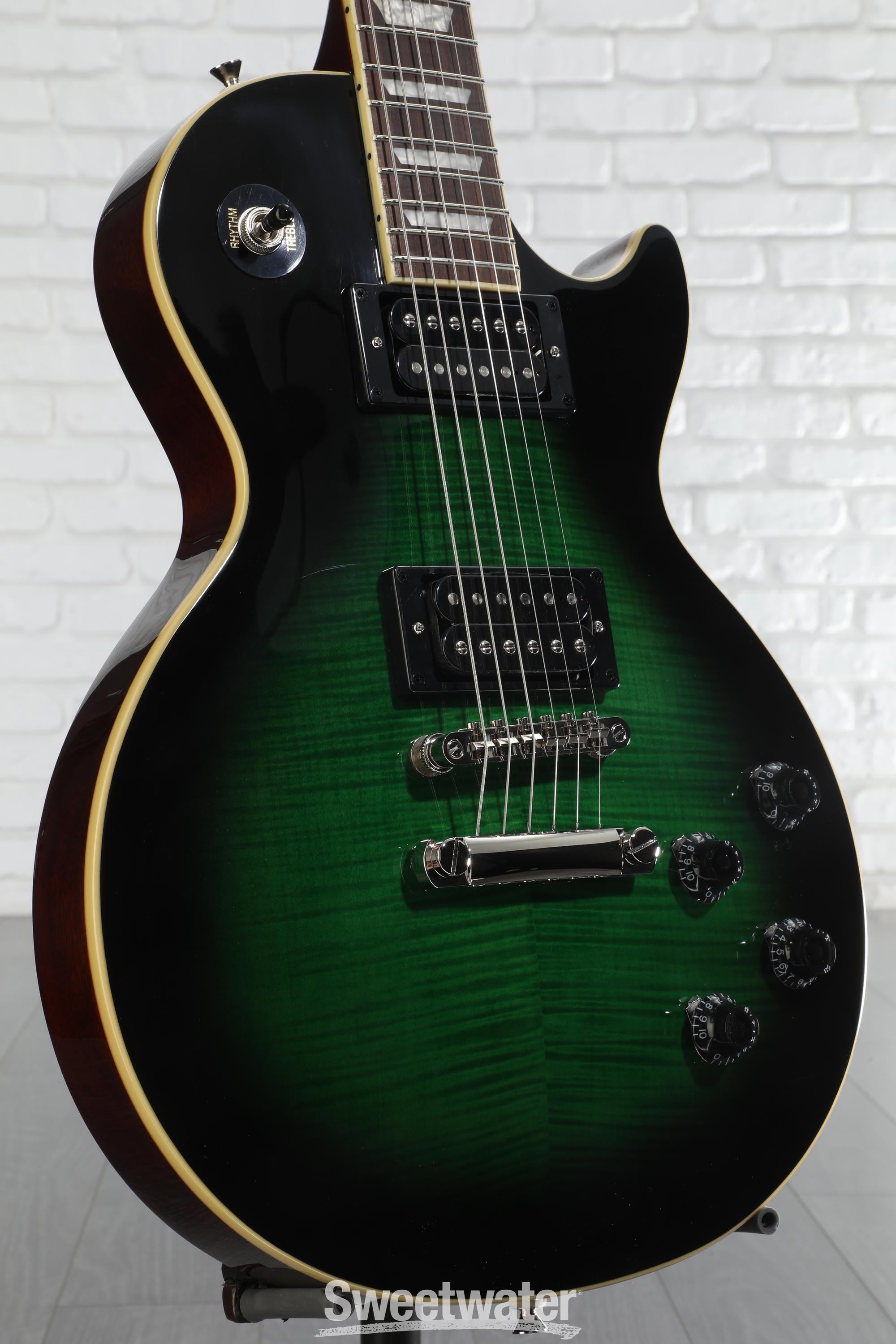 美品 Epiphone Slash レスポール アナコンダバースト ガンズ Epiphone Slash Les Paul Standard Electric Guitar - Anaconda Burst