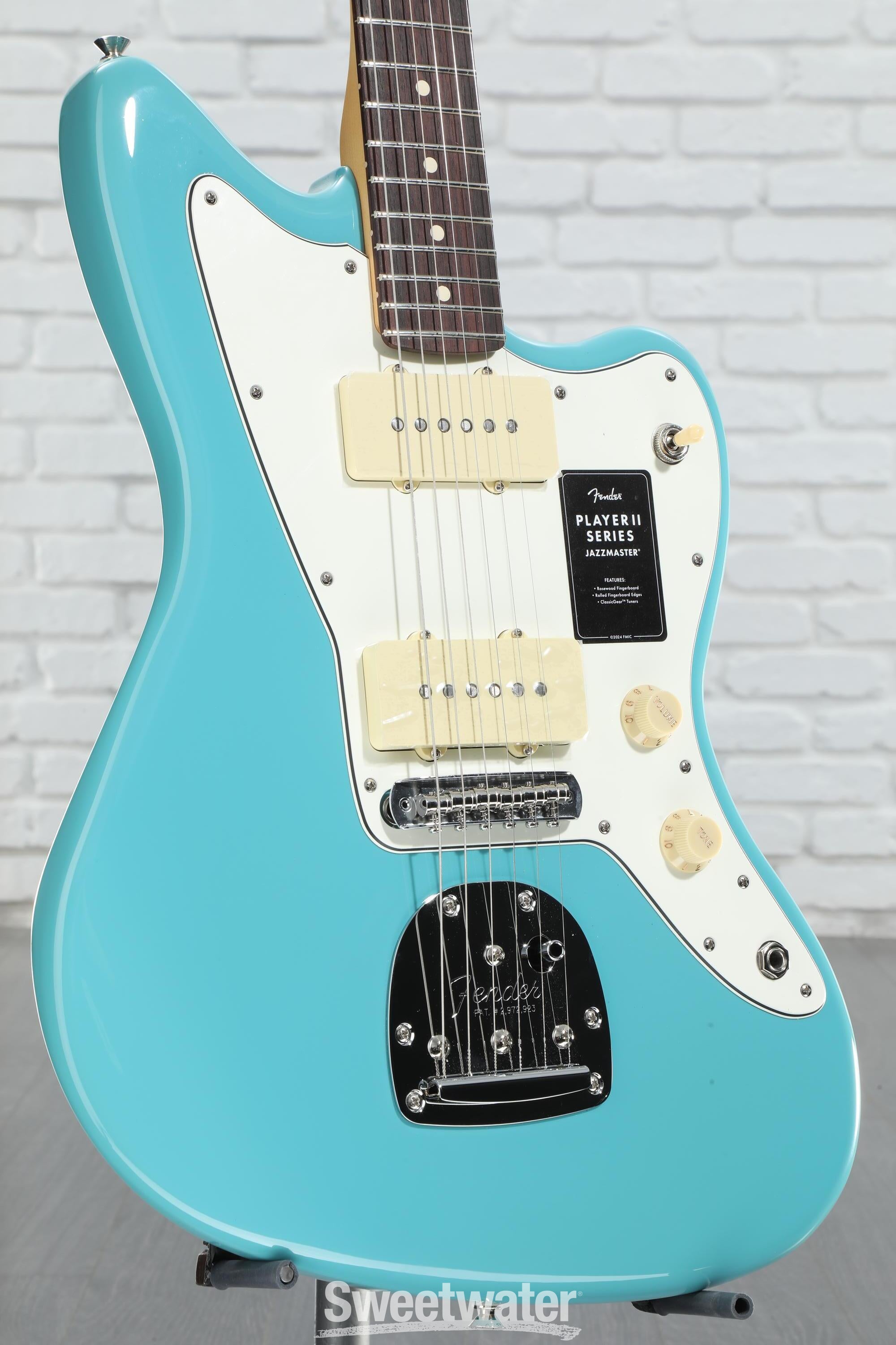 Fender Player II Jazzmaster Electric Guitar - Aquatone Blue