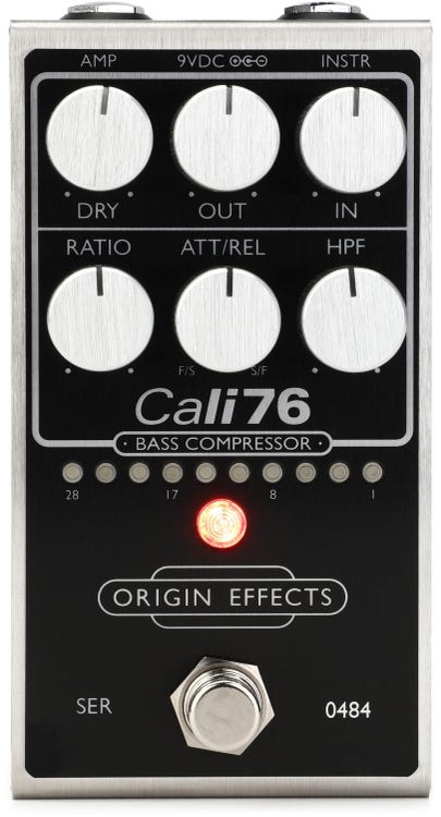 Origin Effects Cali76 Bass Compressor Pedal - Black